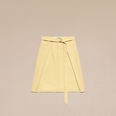 AMI Paris A Line Skirt With Floating Panels outlook