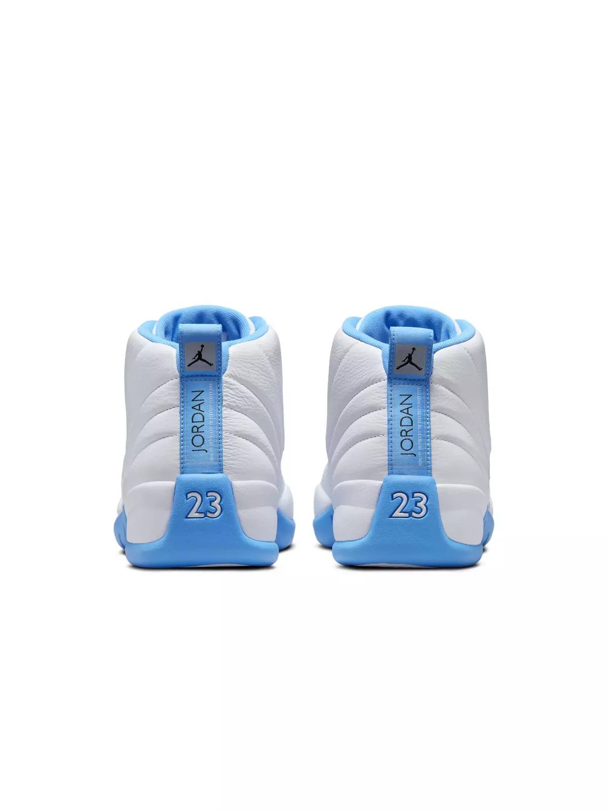 12 Retro "White and University Blue" Men's Shoe - 8