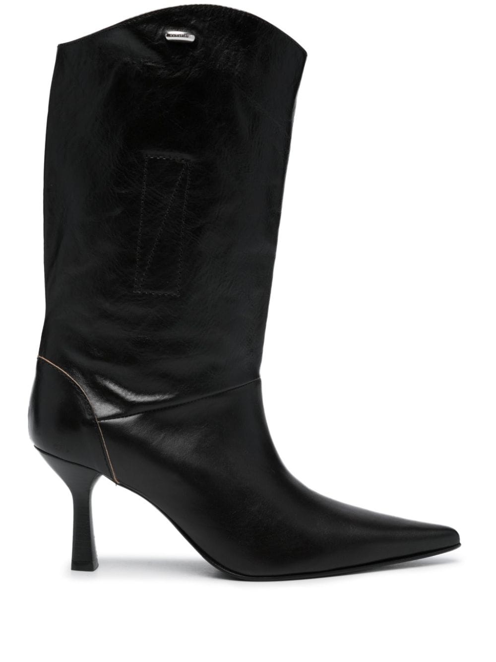 80mm slip-on knee-length boots - 1