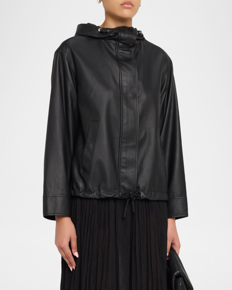 Lambskin Leather Technical Jacket 4
