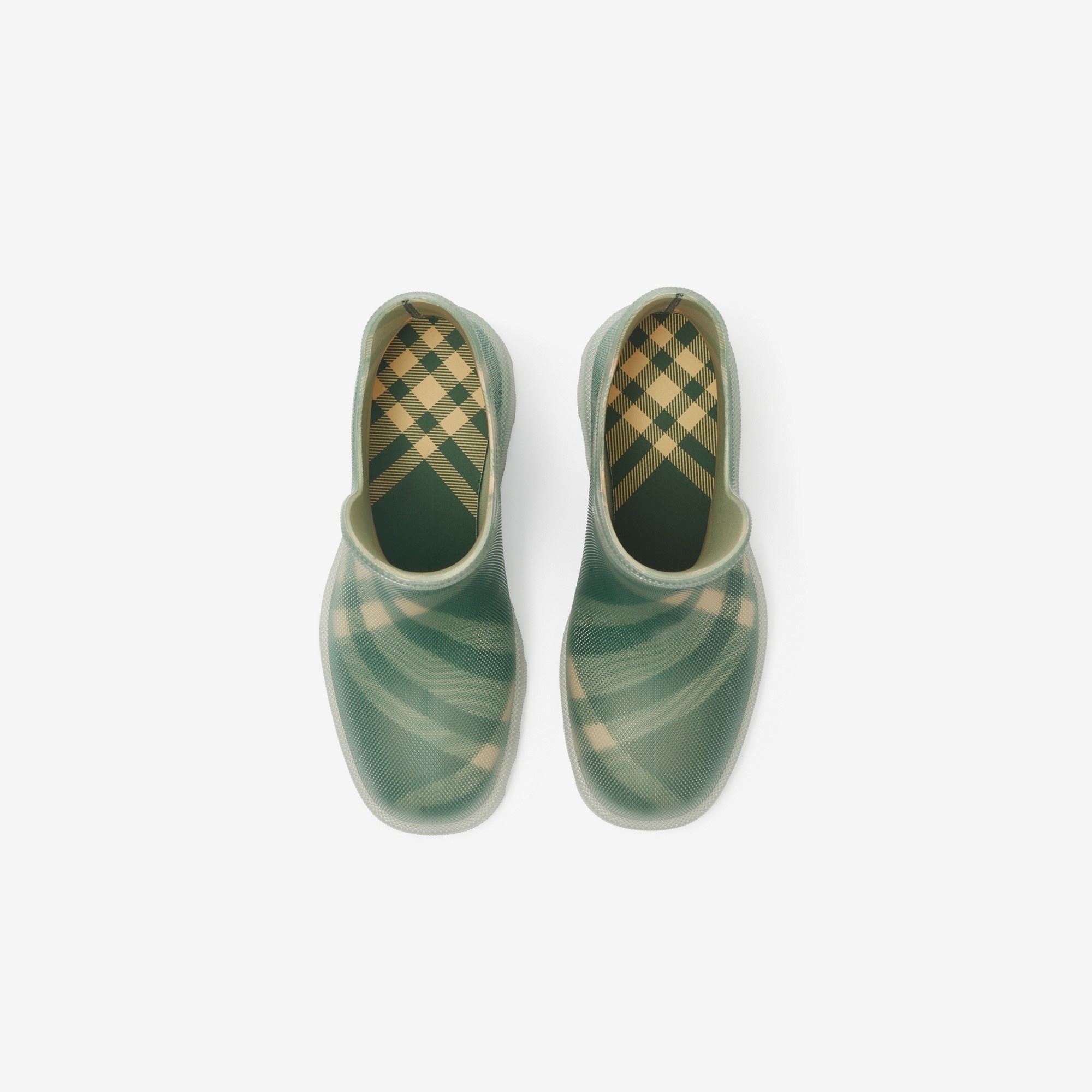 Check Rubber Marsh Low Boots - 5