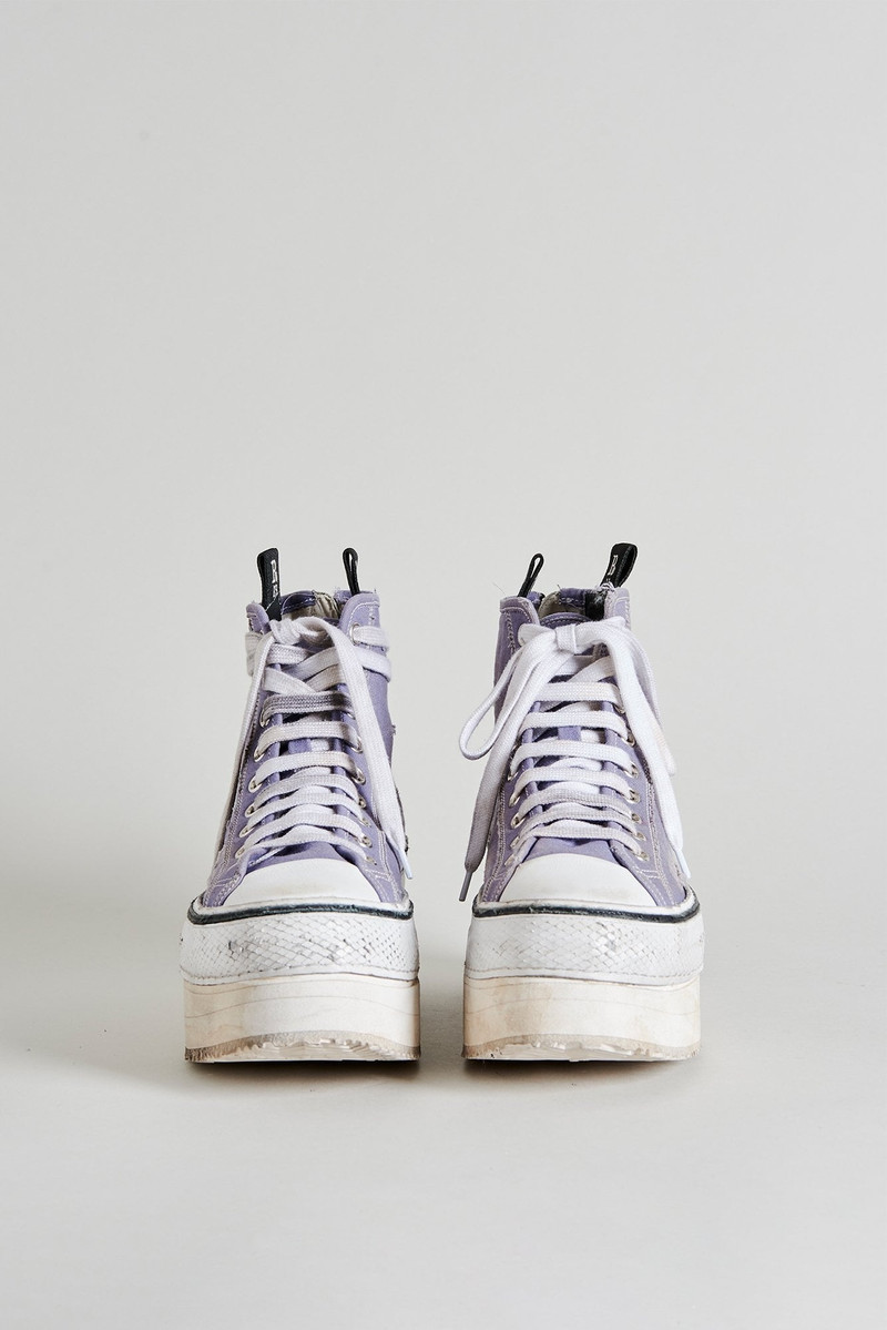 COURTNEY PLATFORM HIGH TOP SNEAKER - LILAC 2