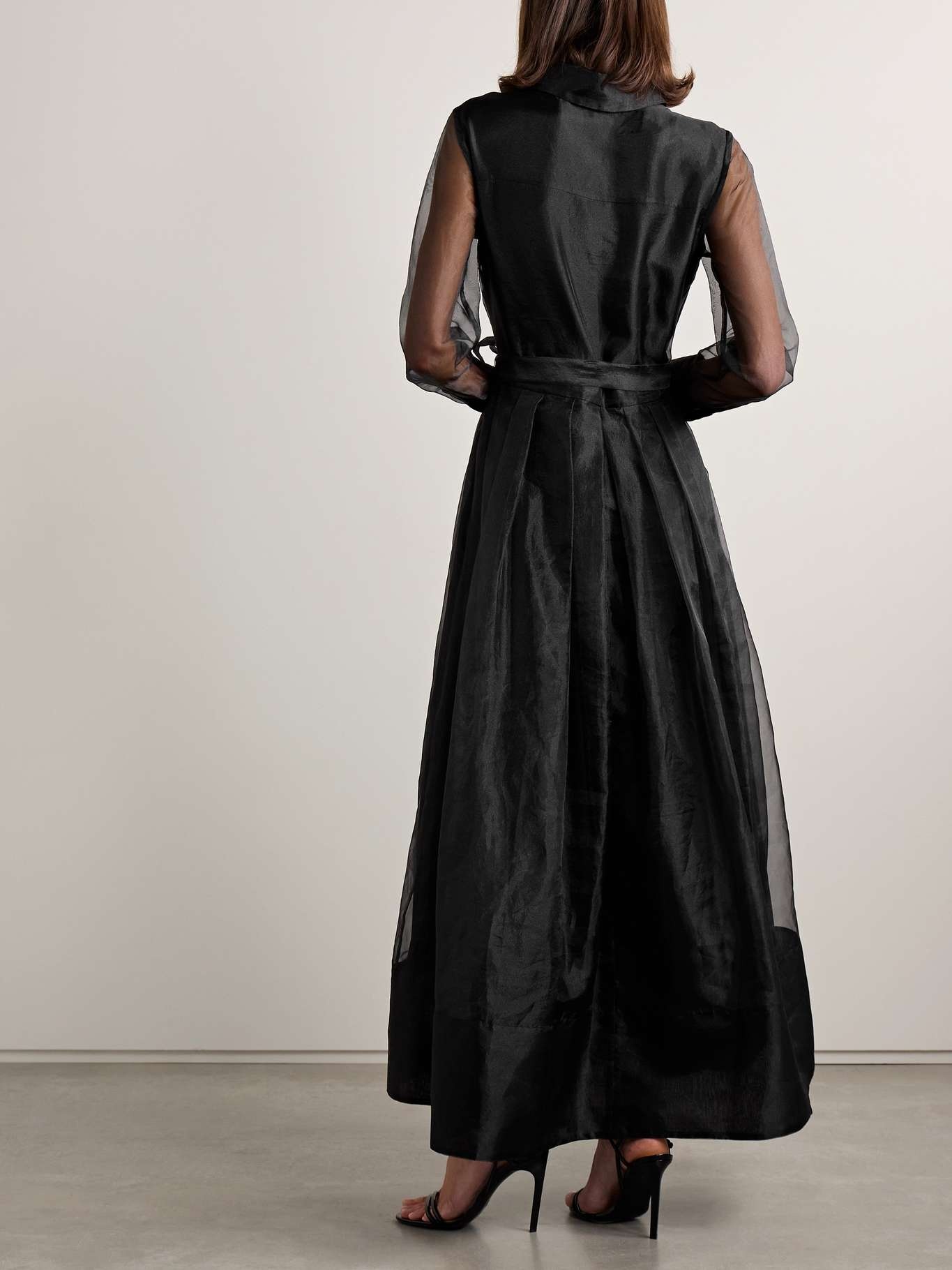 open lace back dress Beaux Organza Dress – SIMKHAI main image 1