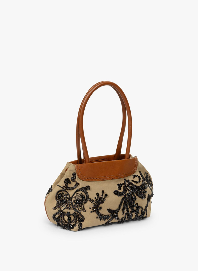 EMBROIDERED MINI SHOULDER BAG 3