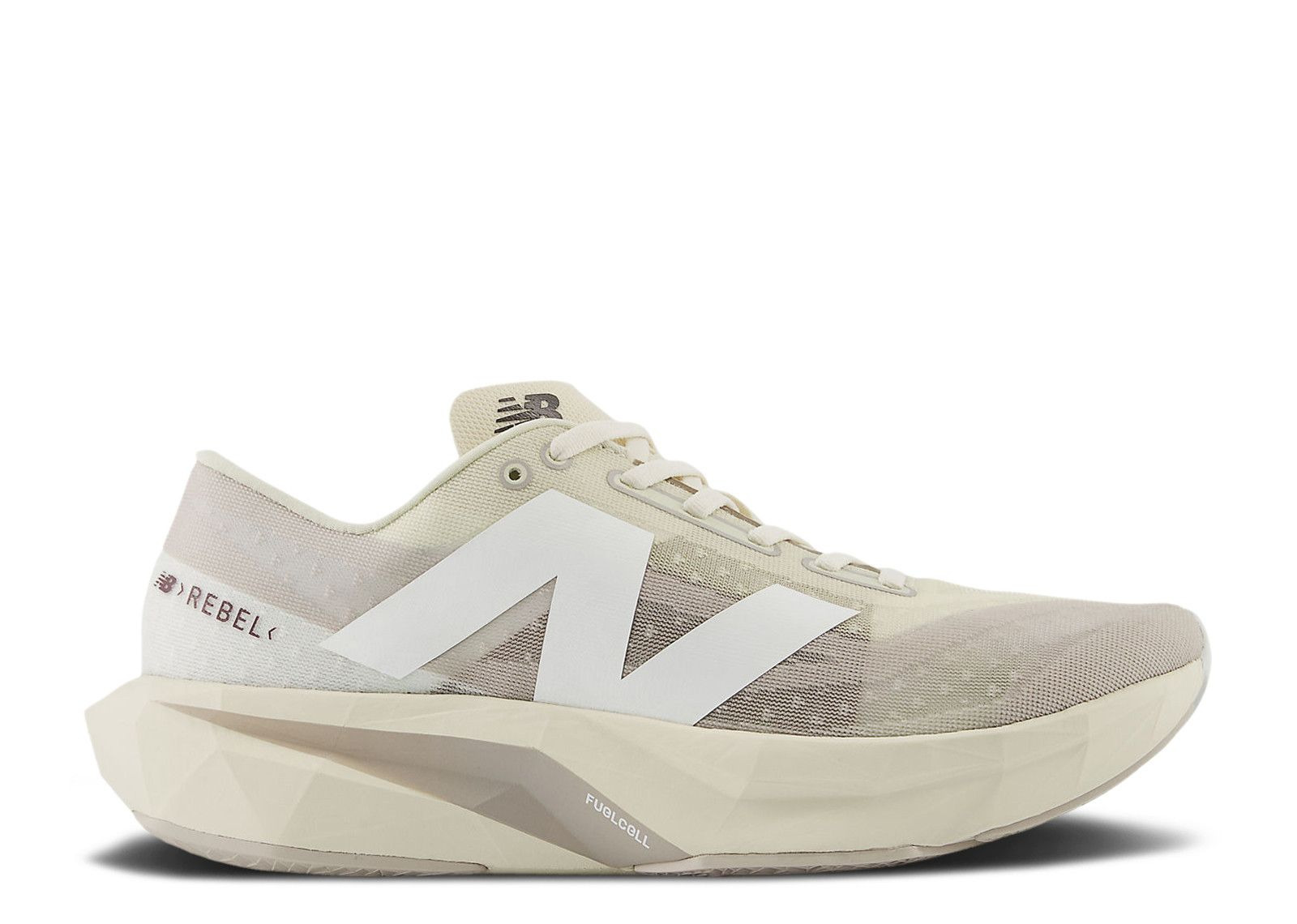 NEW BALANCE SYDNEY MCLAUGHLIN-LEVRONE X WMNS FUELCELL REBEL V4 'LINEN MOONROCK' - 1