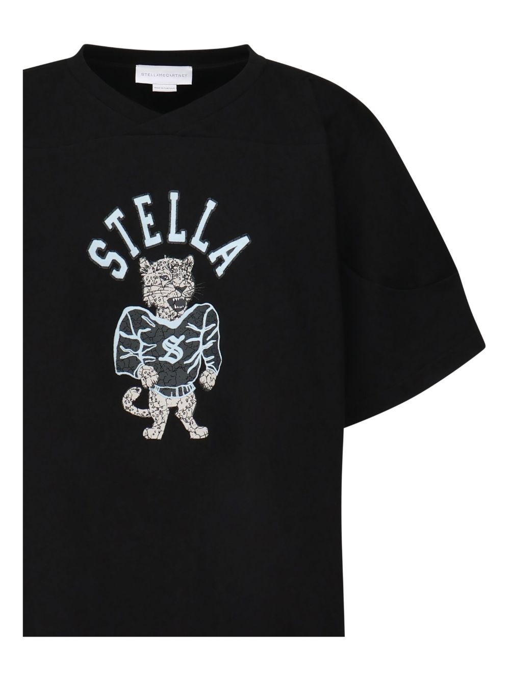 logo-detail cotton t-shirt - 3