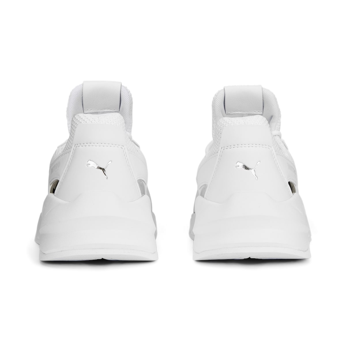 (WMNS) PUMA Fier Nitro Metallic 'White' 388941-02 - 6