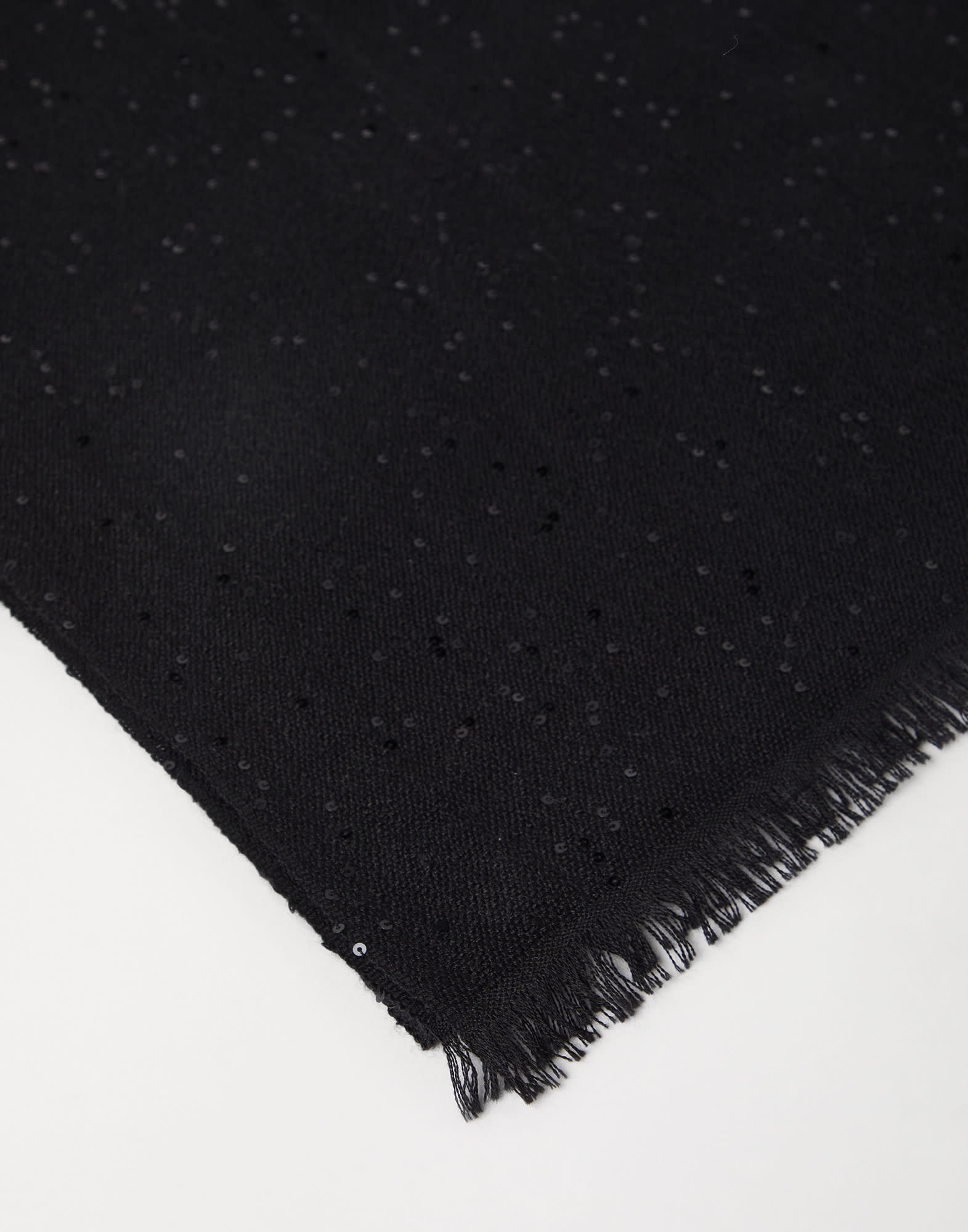 Cashmere and silk diamond yarn scarf - 2
