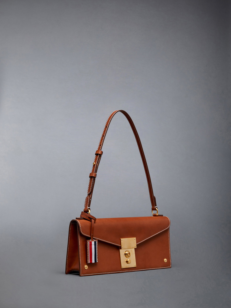 Thom Browne VACCHETTA LEATHER MRS. THOM BAGUETTE BAG outlook