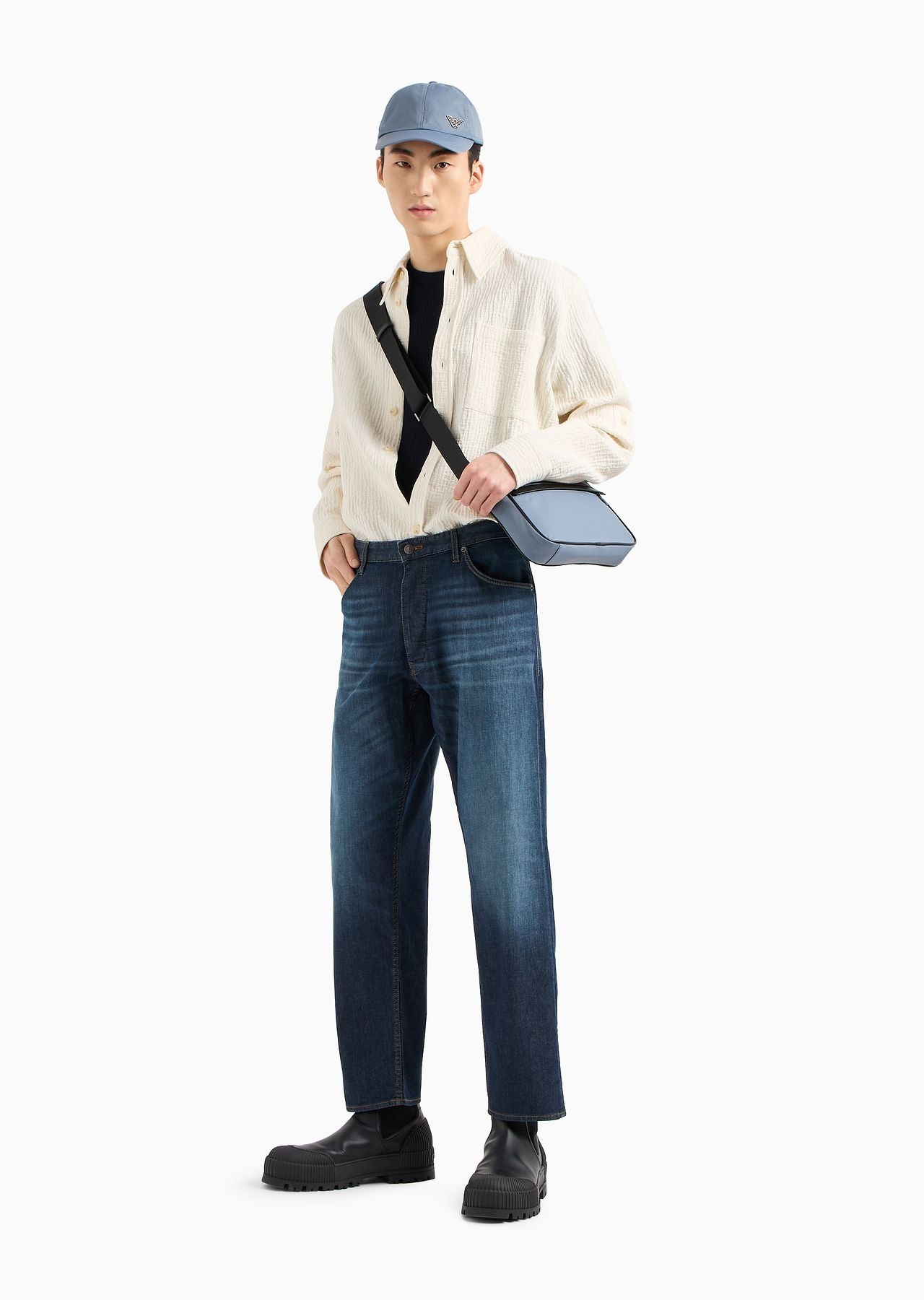 J69 loose-fit jeans in lightweight denim canvas - 4