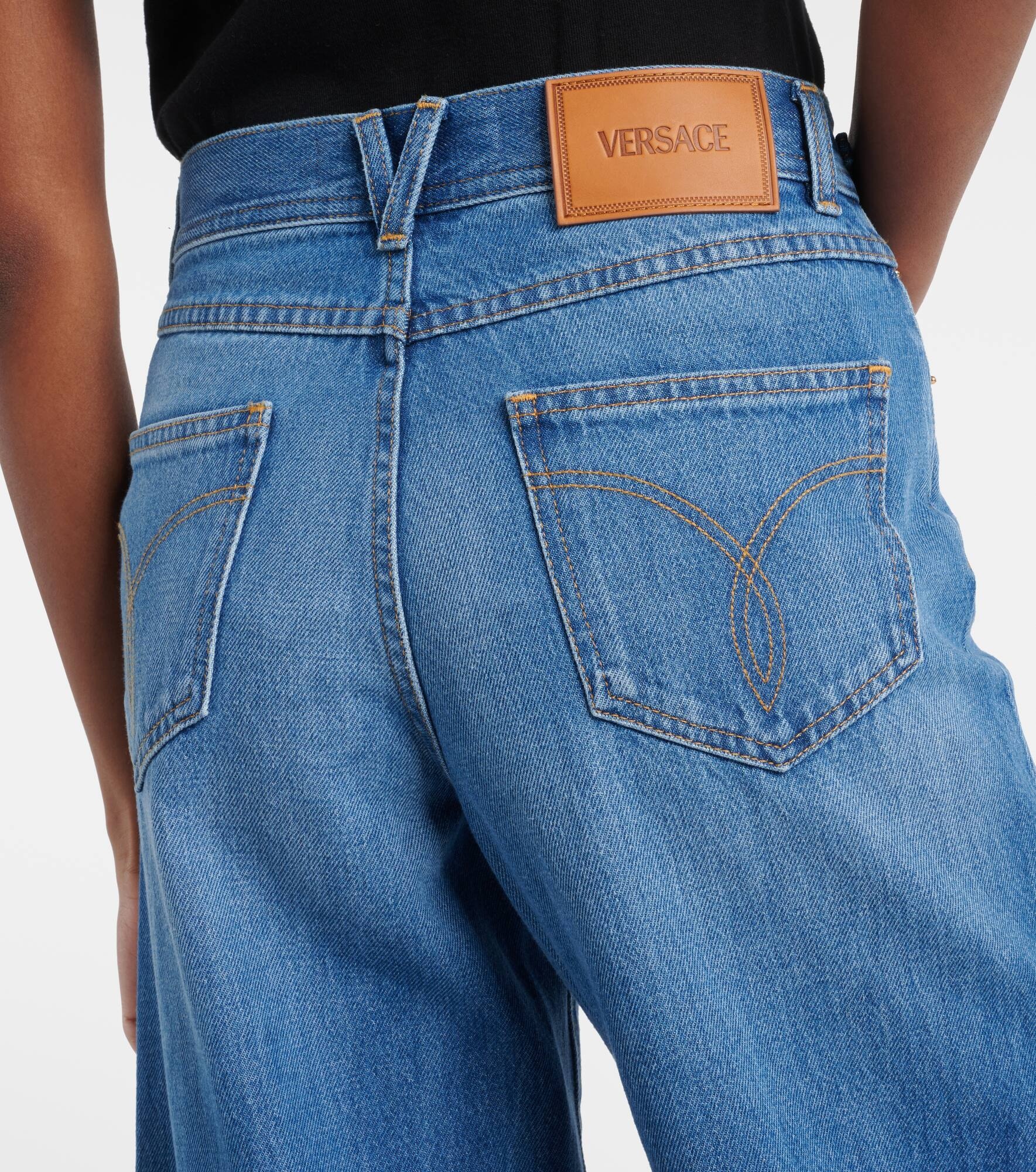 Medusa '95 high-rise flared jeans - 6