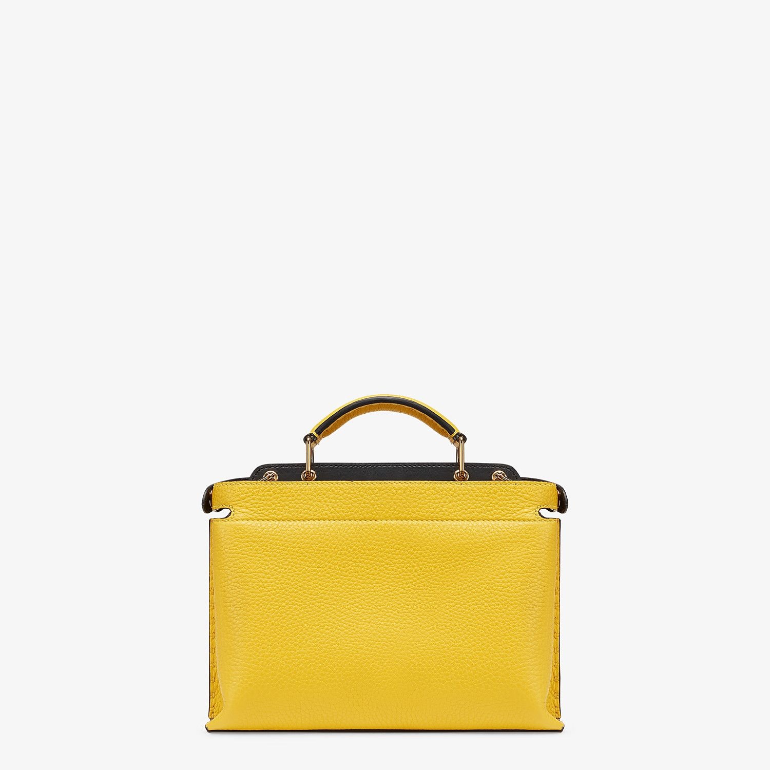 Yellow leather bag - 3