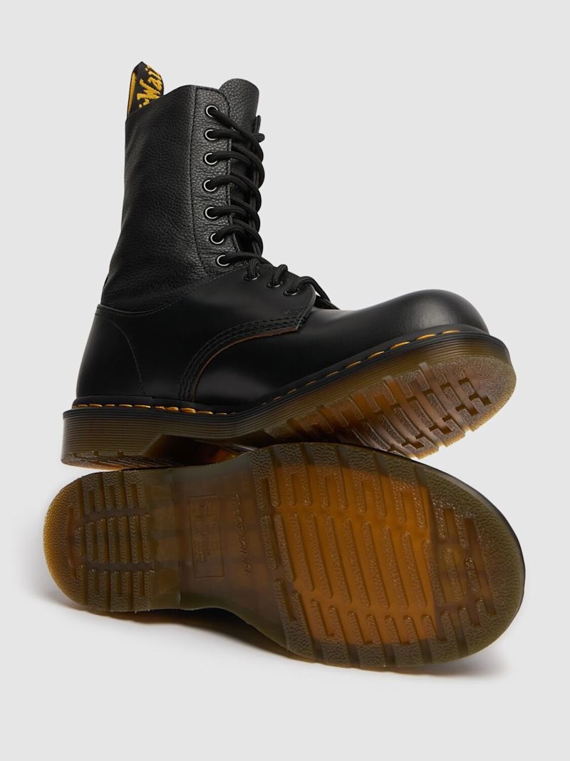 ミドルブーツ Dr Martens x MM6 10 Eye 1460 boots MM6 x Dr. Martens 10 EYE - TWISTED AND REIMAGINED Black