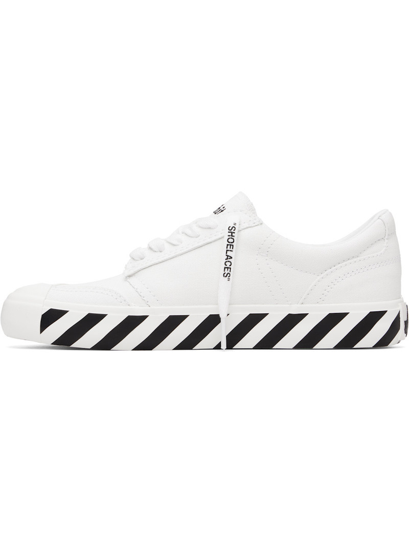 Off-White White Vulcanized Undercut Sneakers outlook