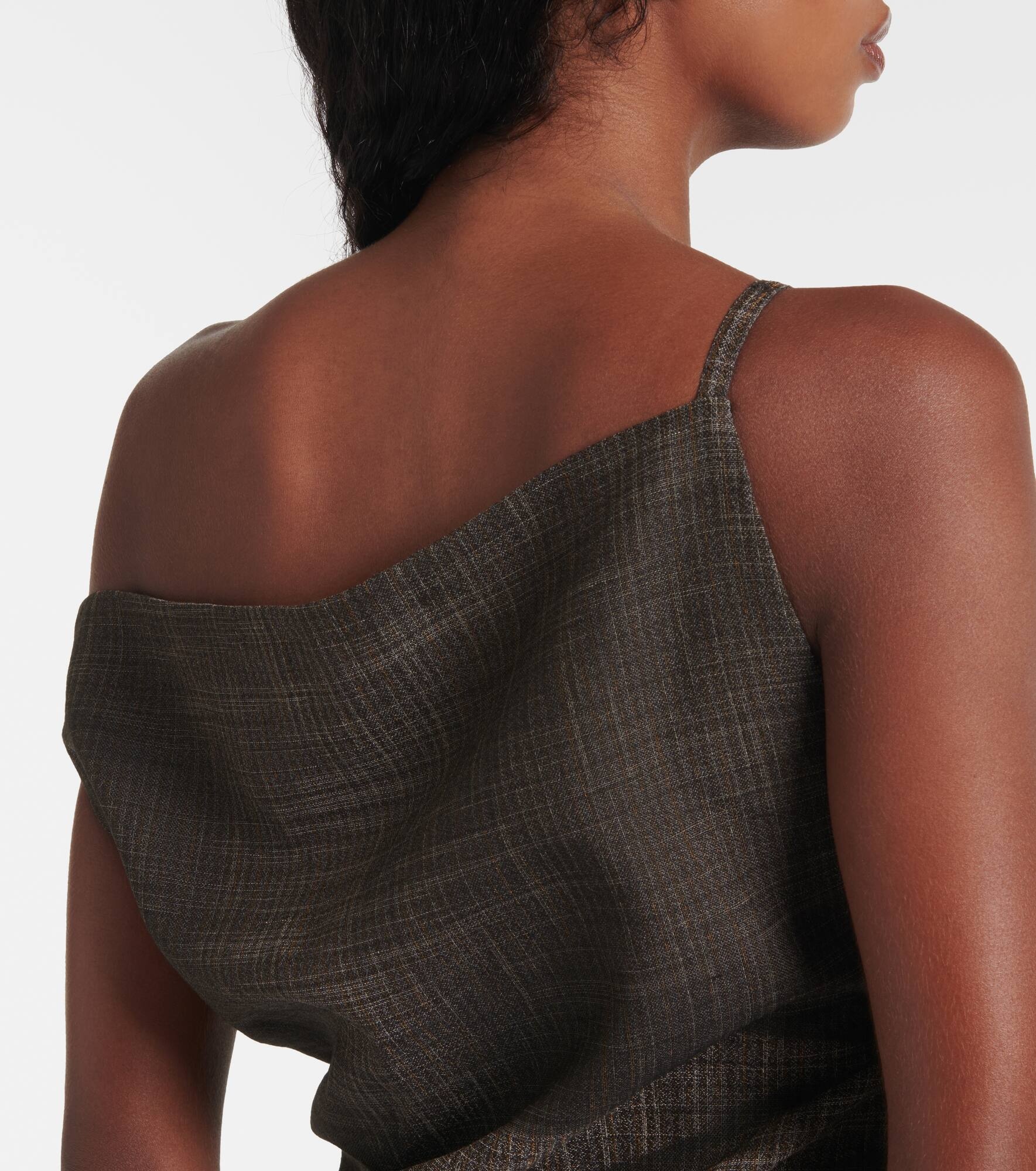 Dumella one-shoulder minidress - 6