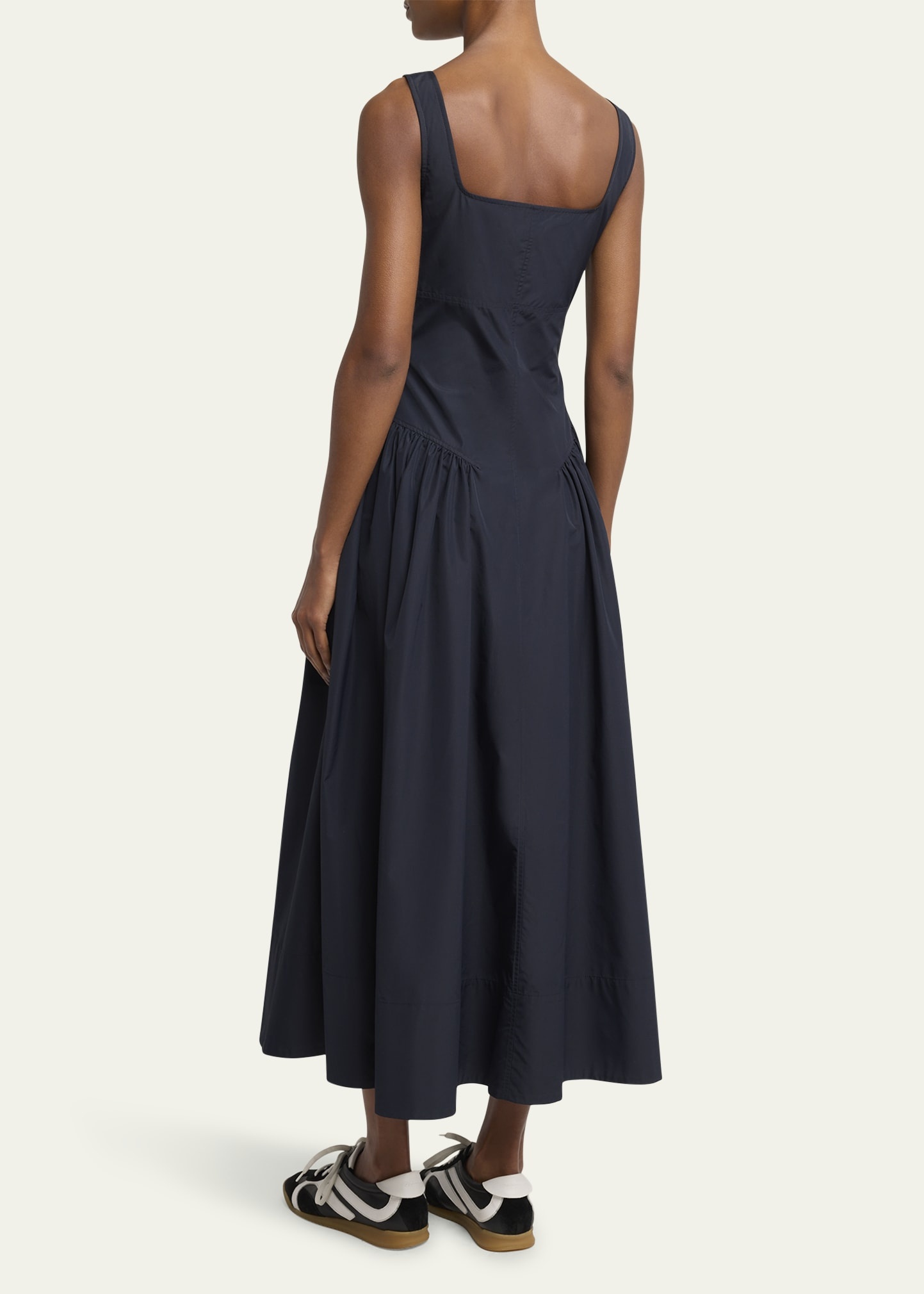 Kendall Sleeveless Technical Cotton Midi Dress - 3