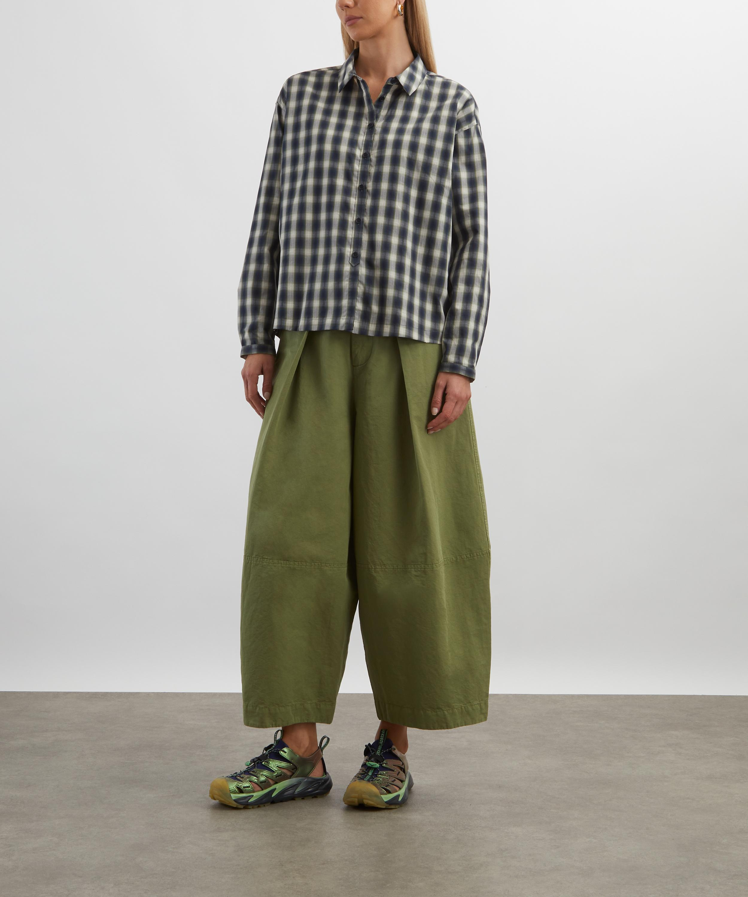 Marianne Checked Long-Sleeve Shirt - 2
