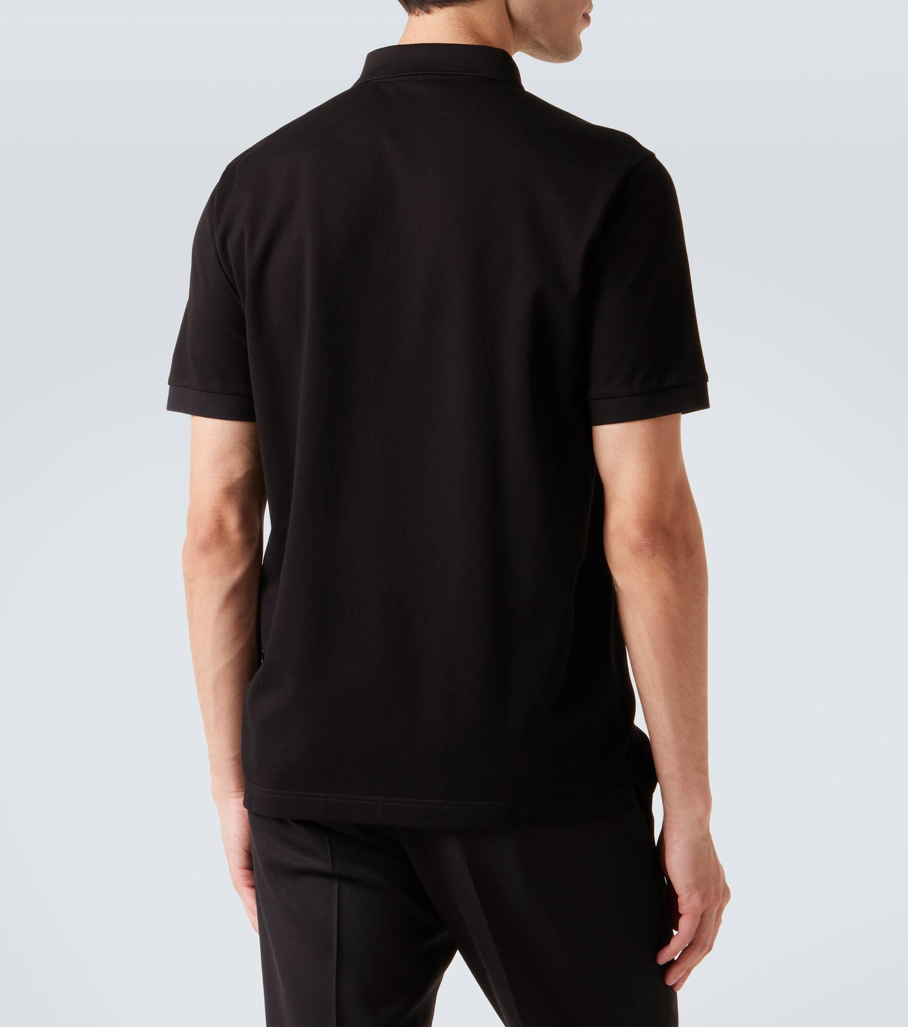 Logo cotton polo shirt - 4