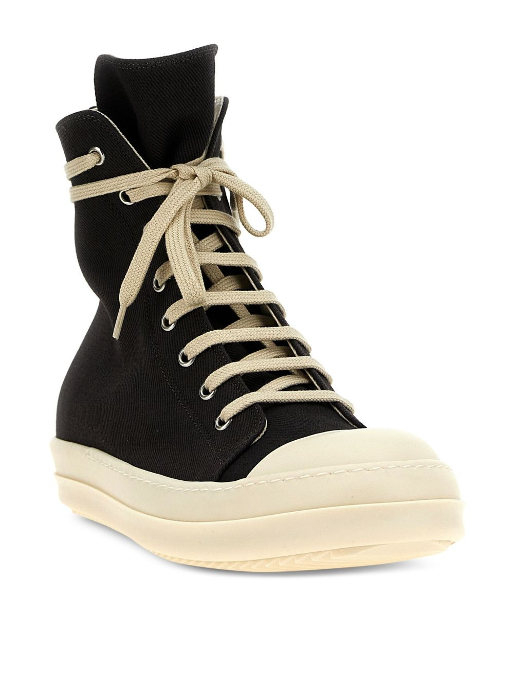 lace-up zip sneakers - 2