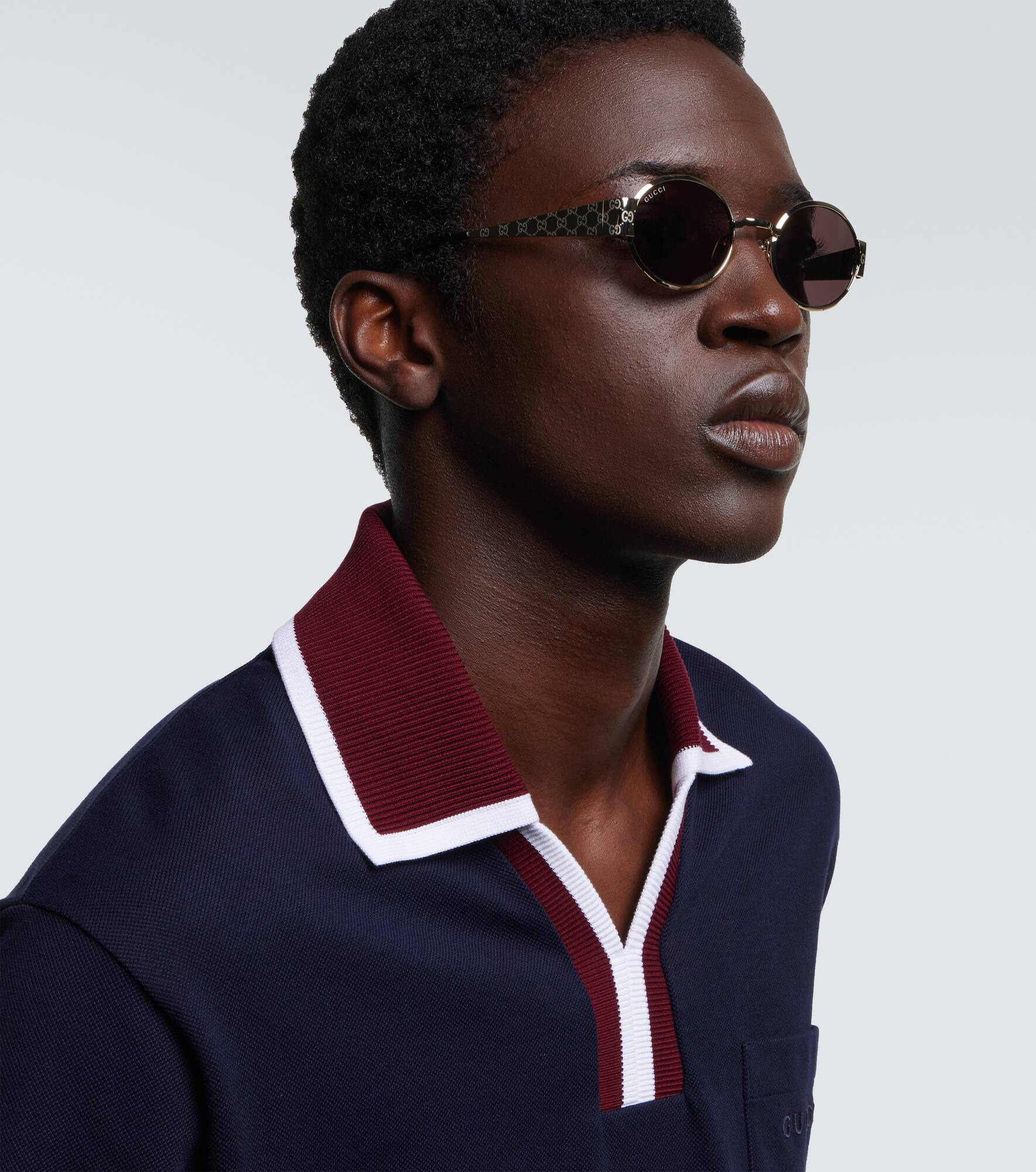 GG round sunglasses - 3