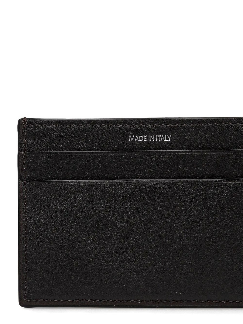 Shadow Stripe leather cardholder 3