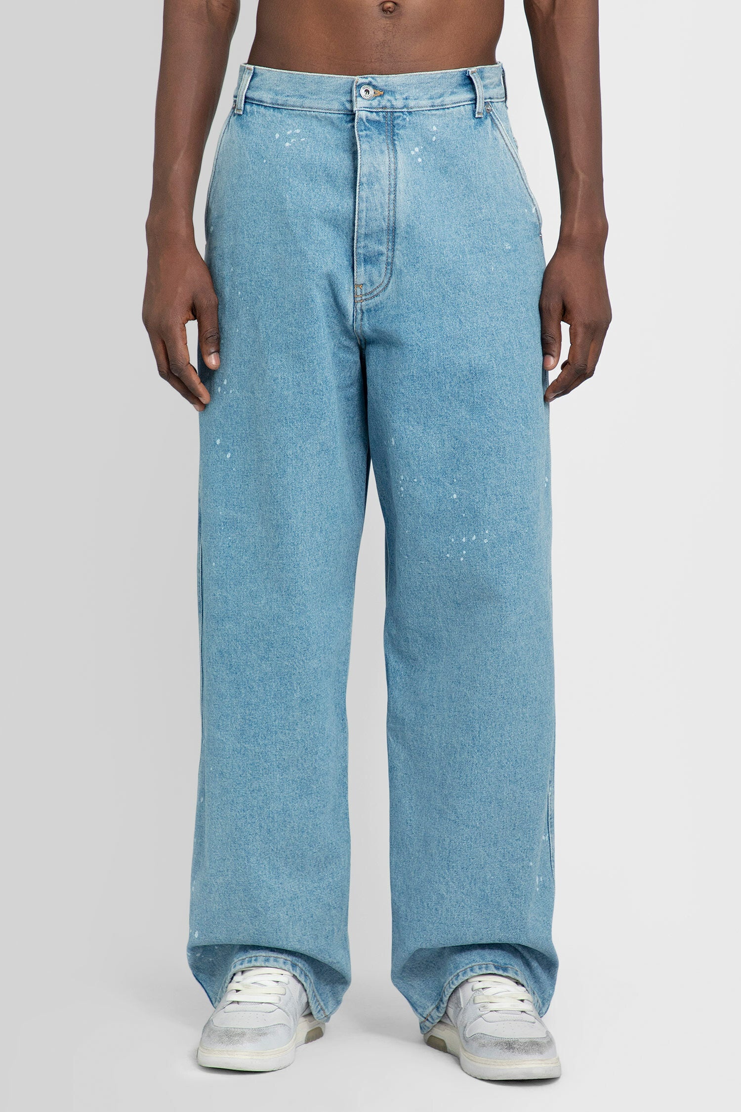 OFF-WHITE MAN BLUE JEANS - 2