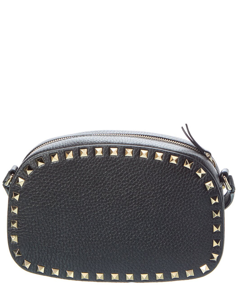Valentino Valentino Rockstud Grainy Leather Camera Bag outlook