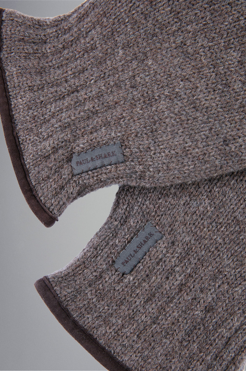 Paul & Shark RE-WOOL GLOVES WITH SUEDE DETAILS outlook
