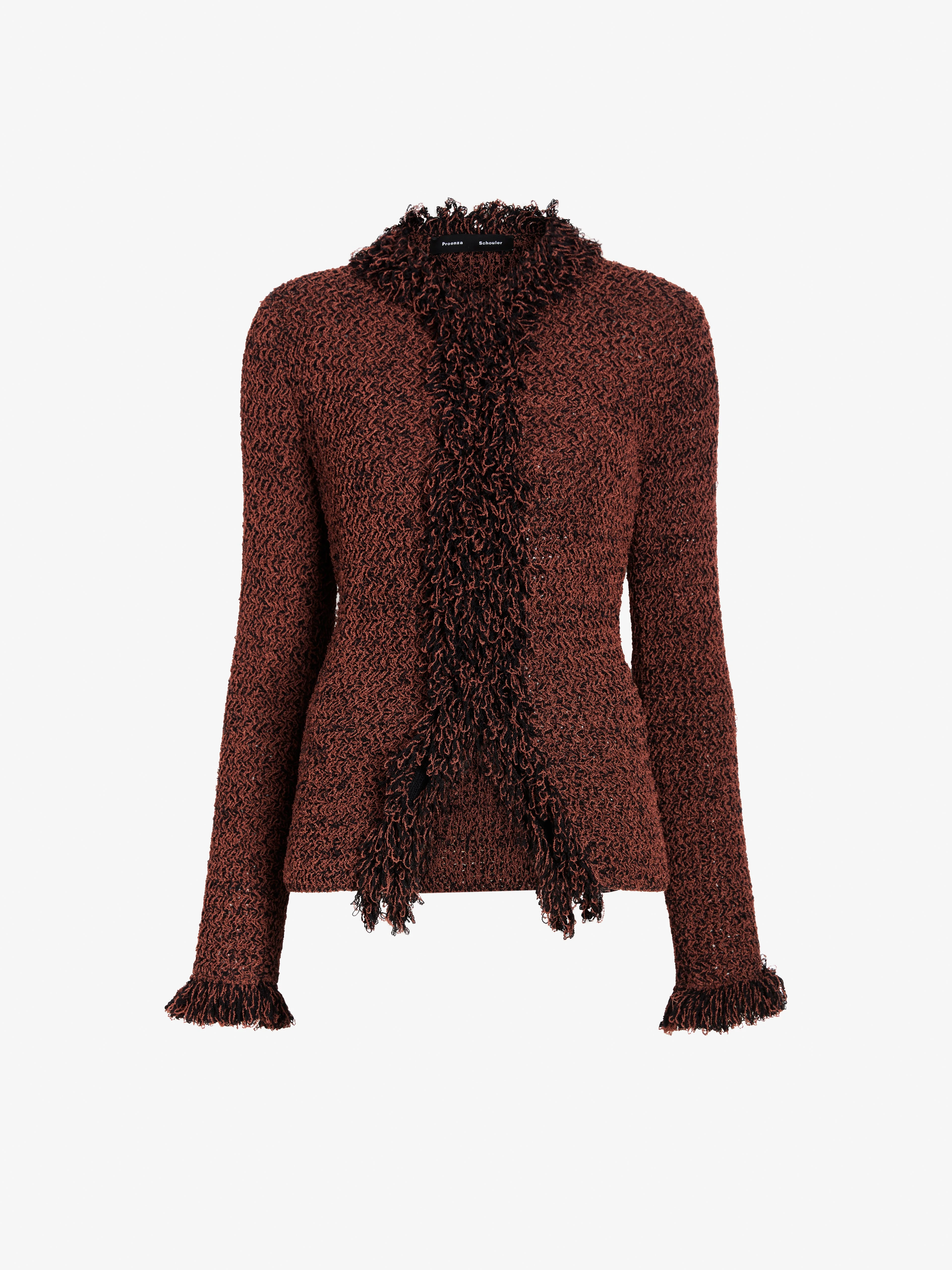 Nilo Top in Textured Jacquard - 1
