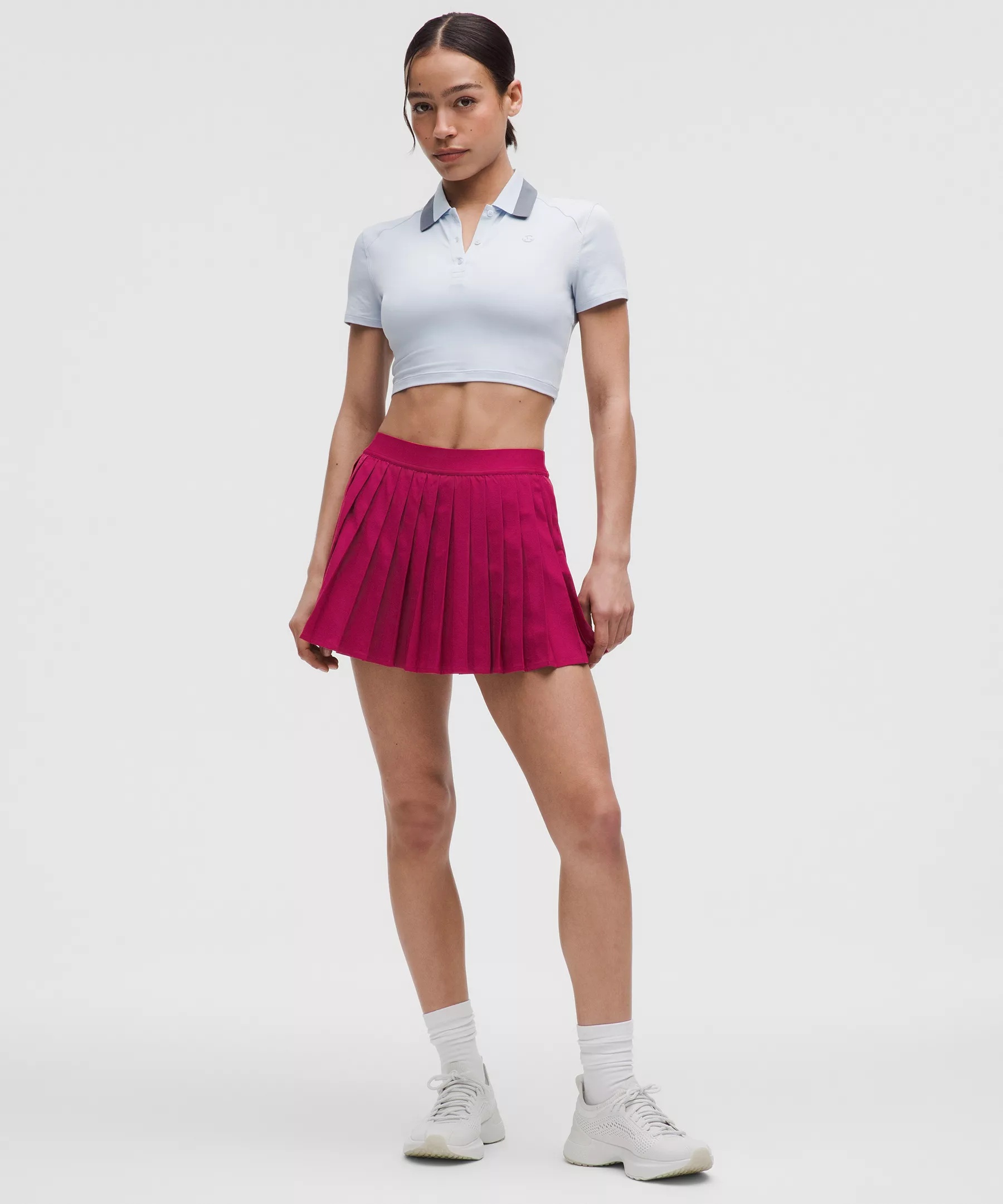 High-Rise Pleated Tennis Skirt - 2