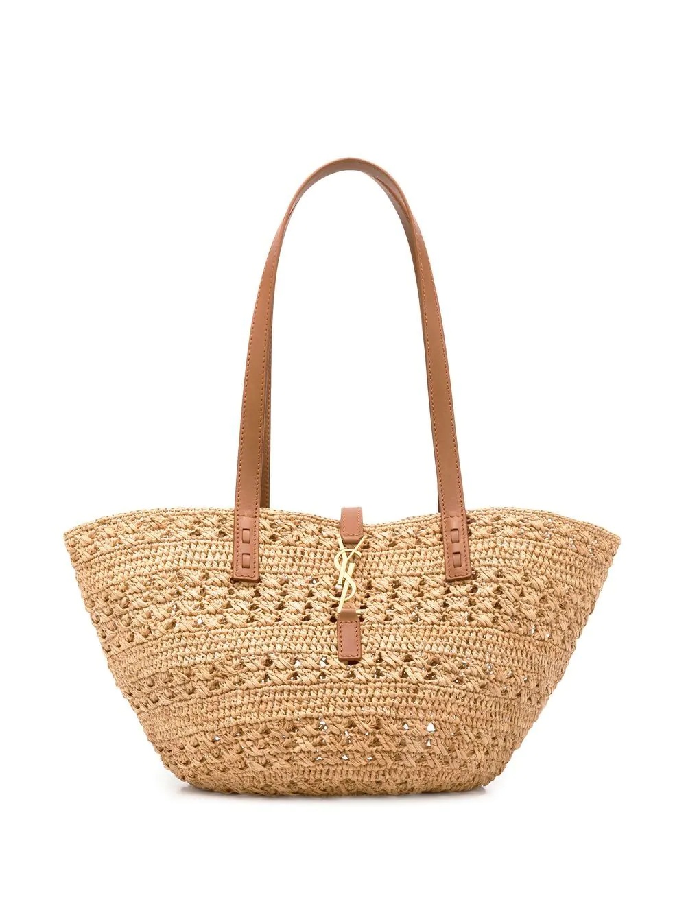 Pannier straw tote bag - 1