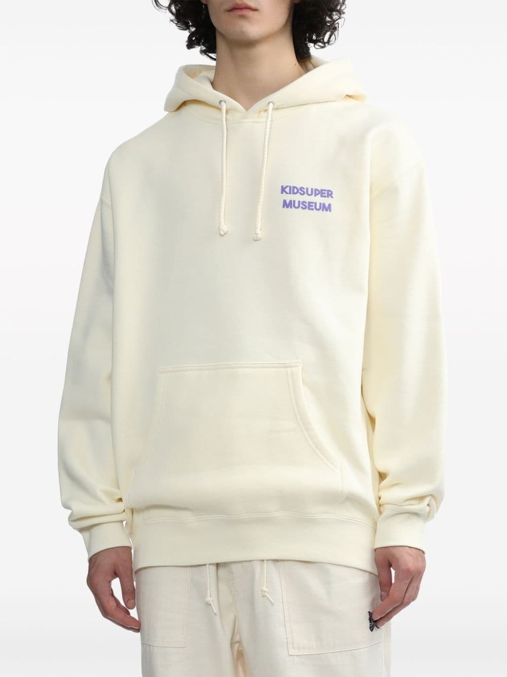 logo-print hoodie - 3