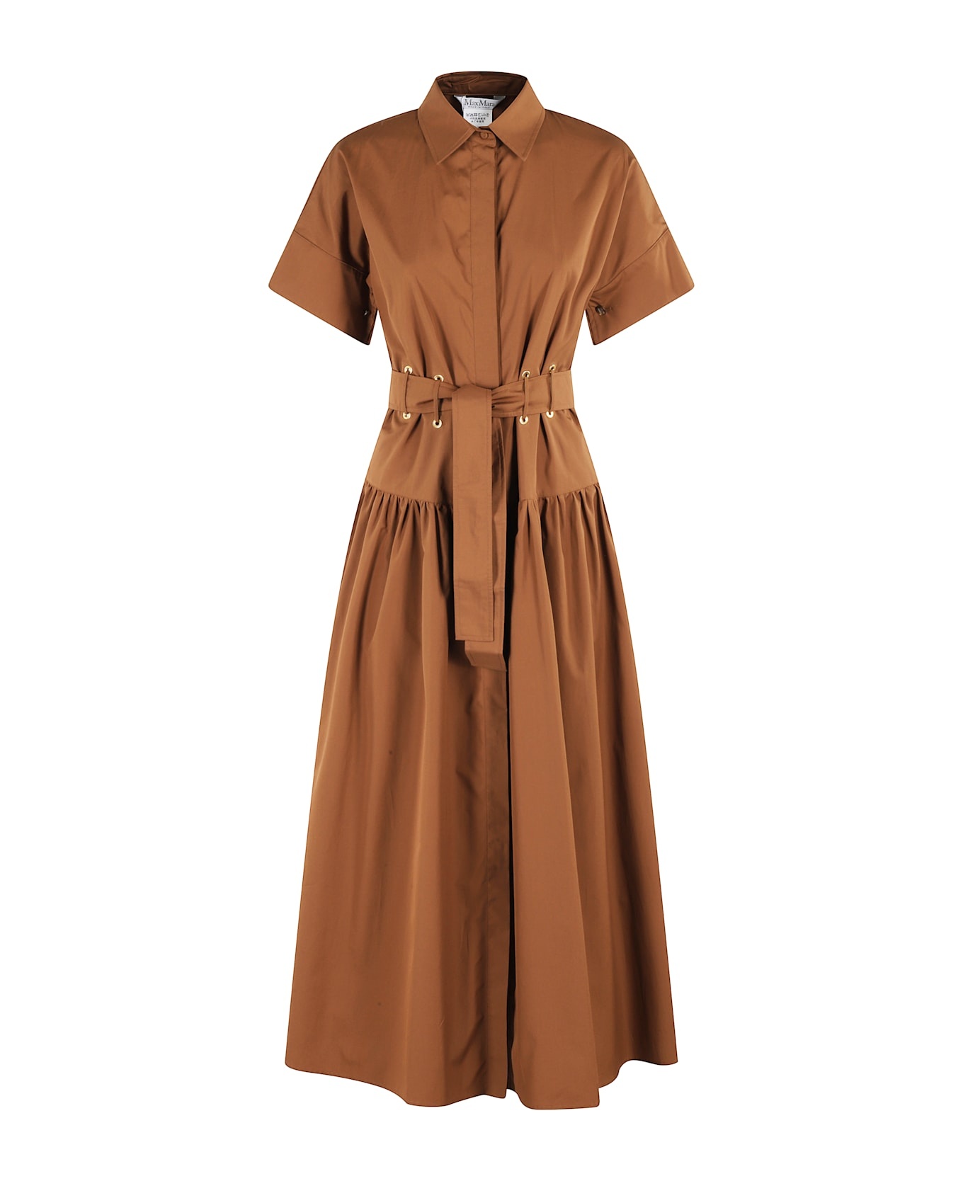 【Max Mara】AGORAIO POPELINE BELTED DRESS Max Mara Agoraio Cotton Belted Shirtdress | Nordstrom