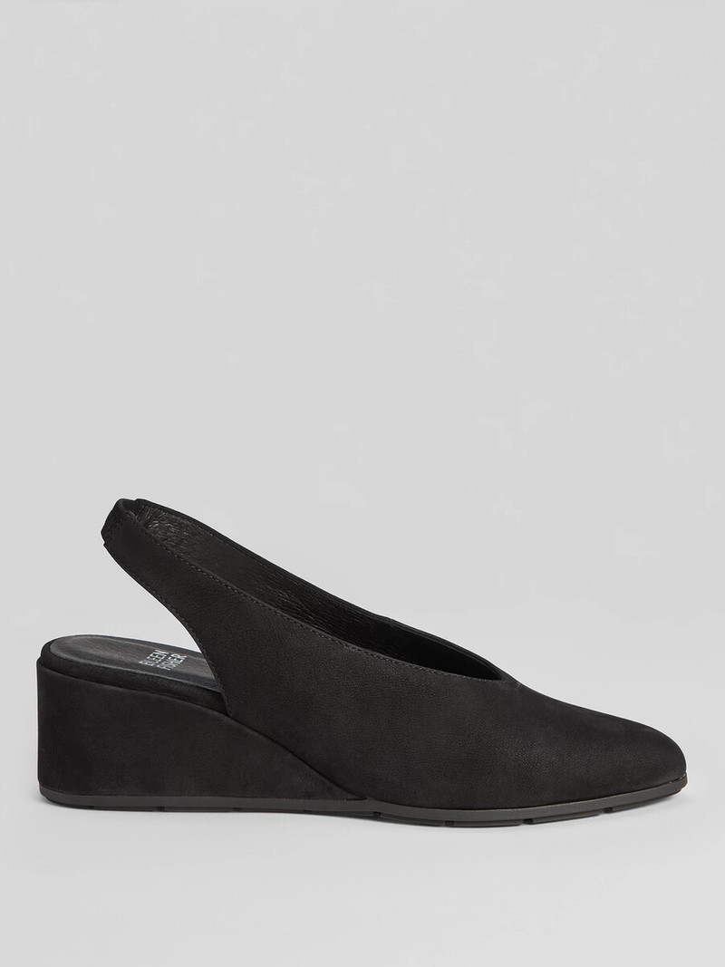 Devi Tumbled Nubuck Leather Slingback 1