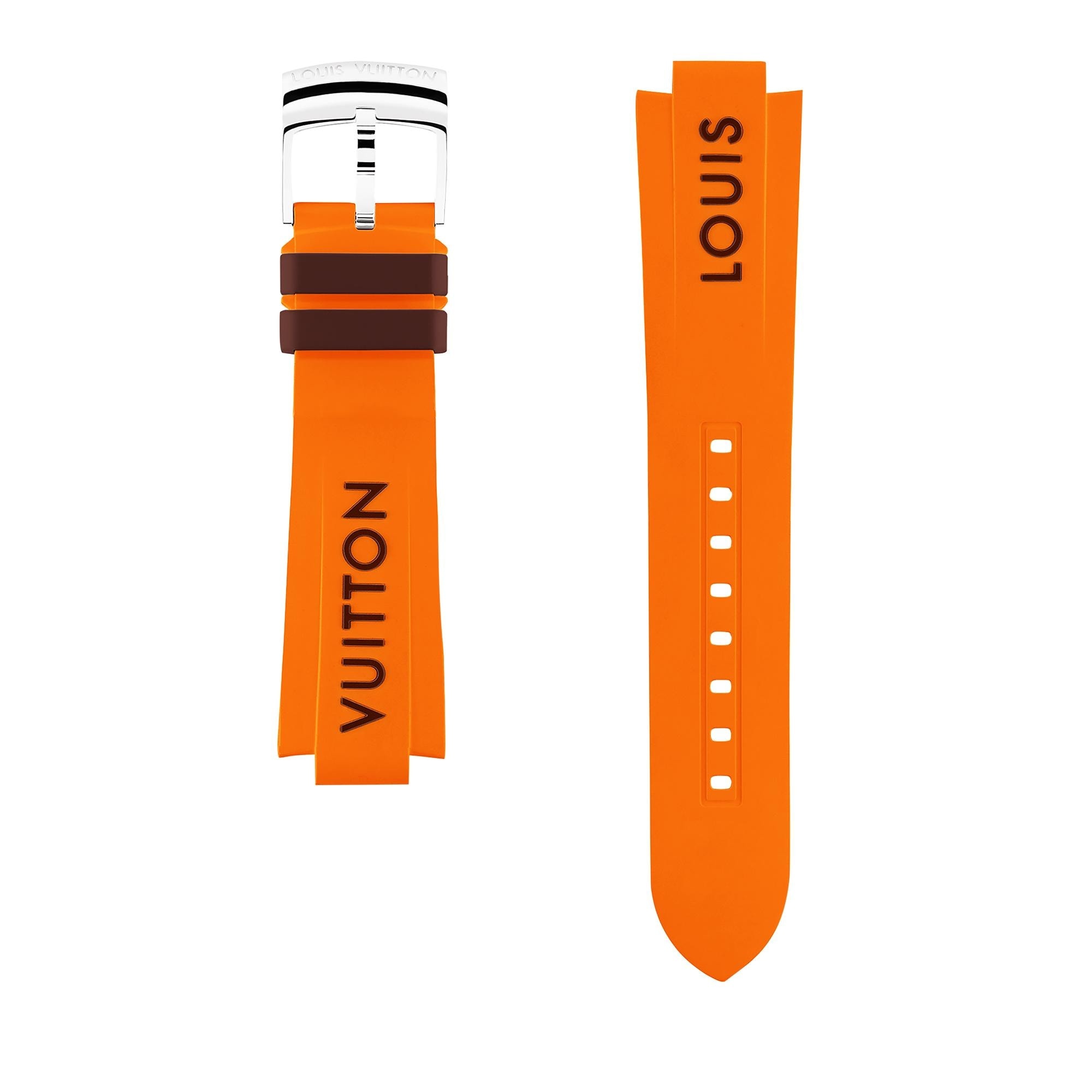 Tambour Louis Vuitton Rubber Strap - 1