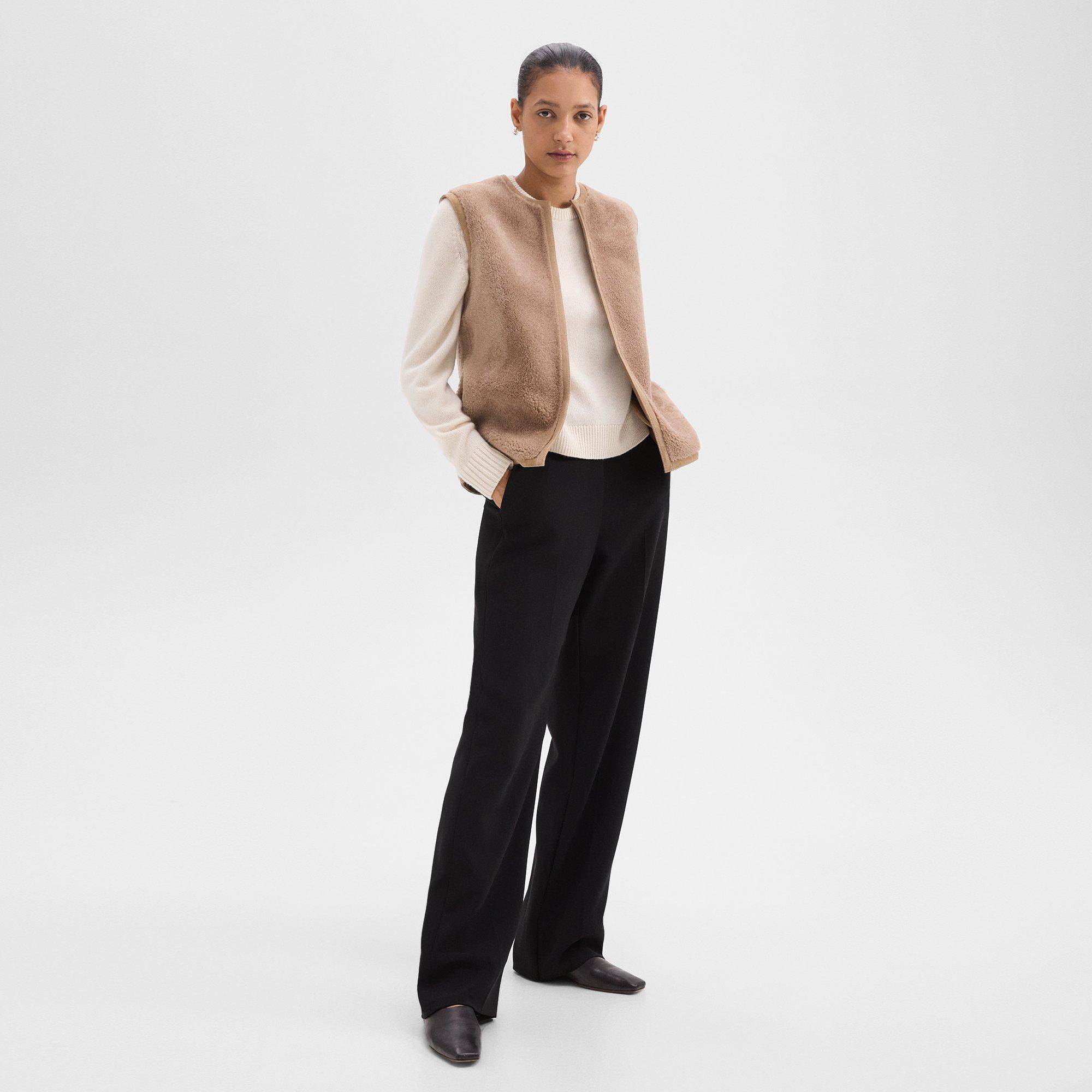 Reversible Vest in Shearling - 5