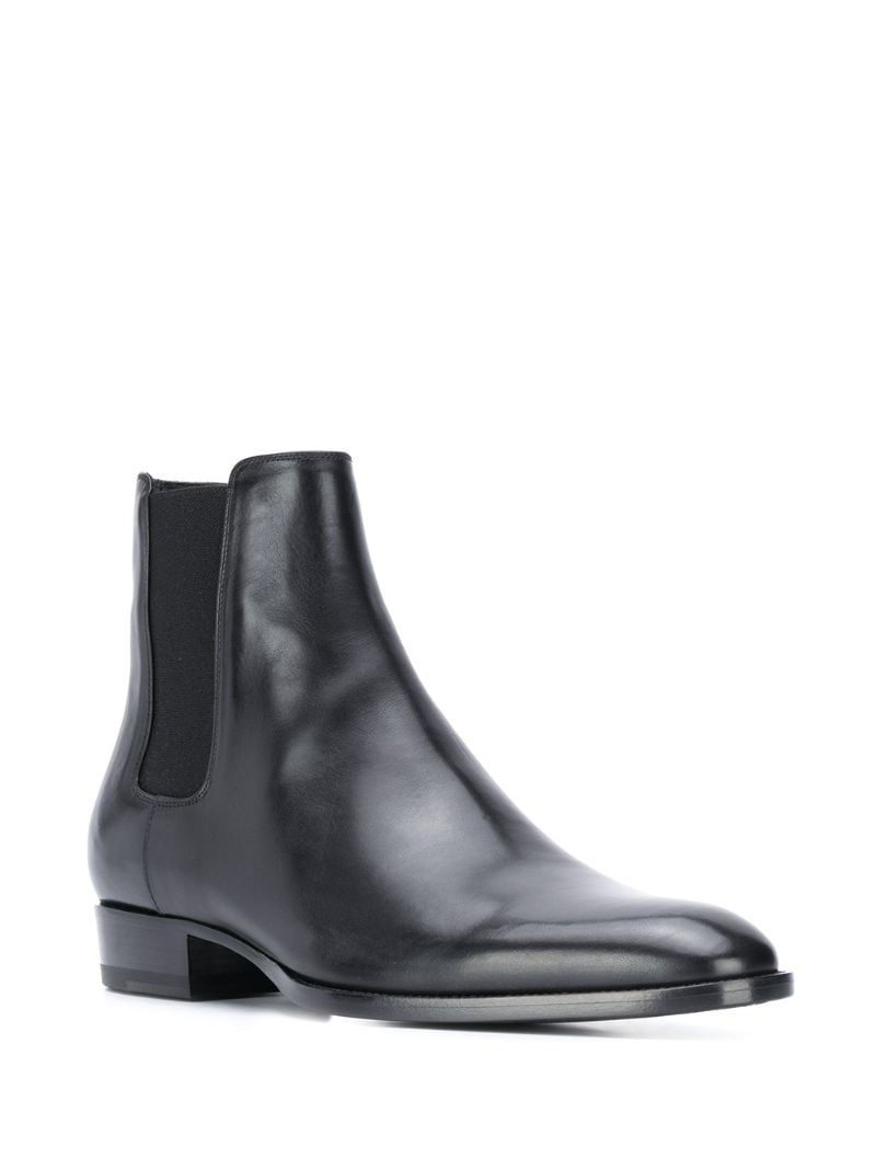 Wyatt leather Chelsea boots - 2