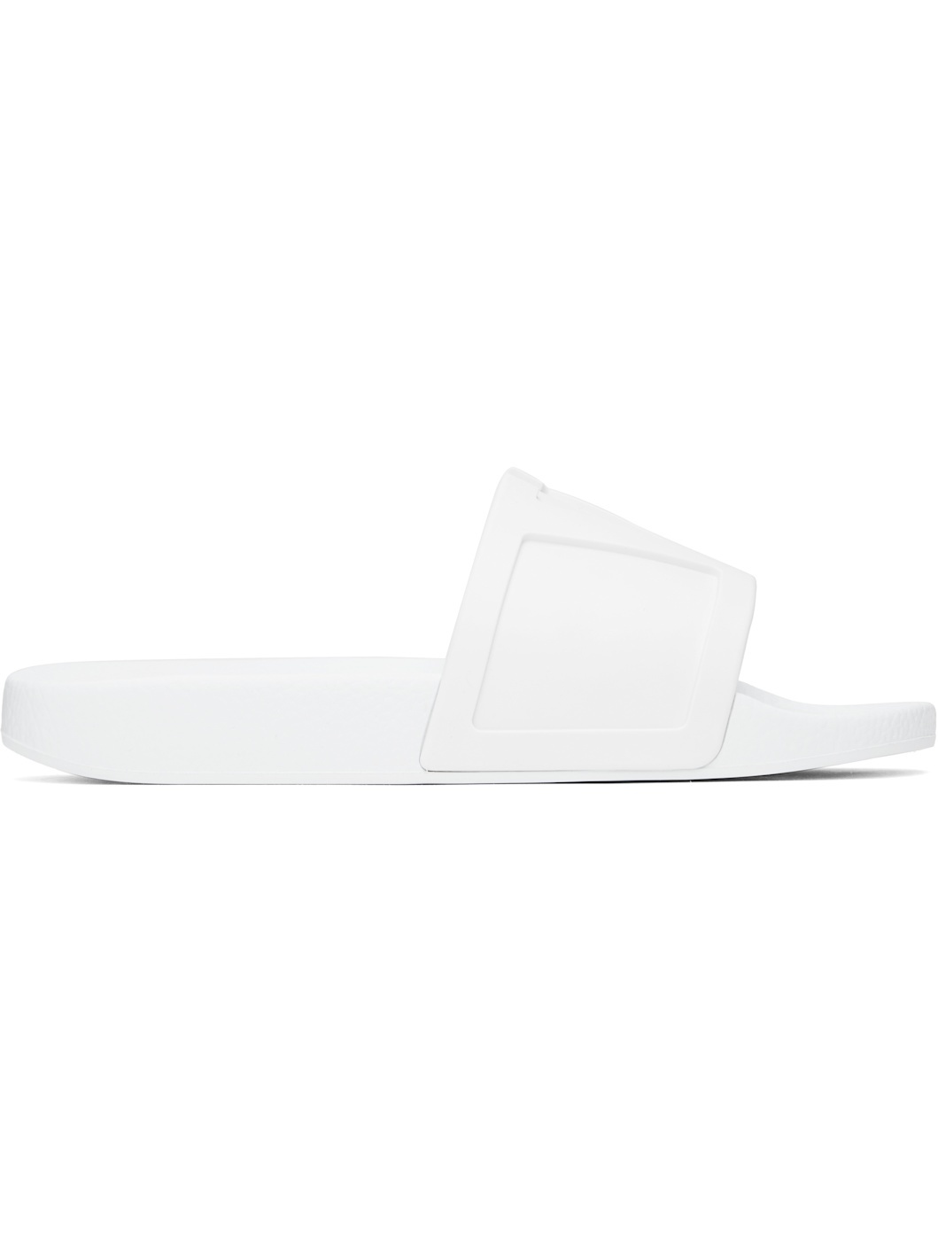 White Coolside Pool Slides - 1