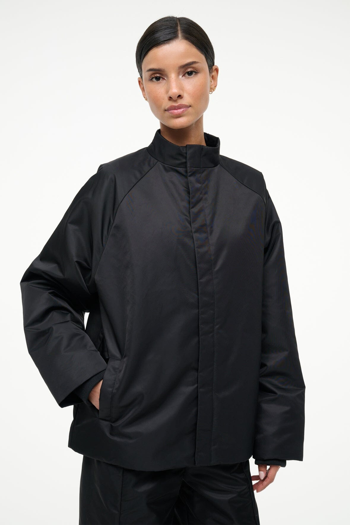 STAUD CAL JACKET BLACK - 3