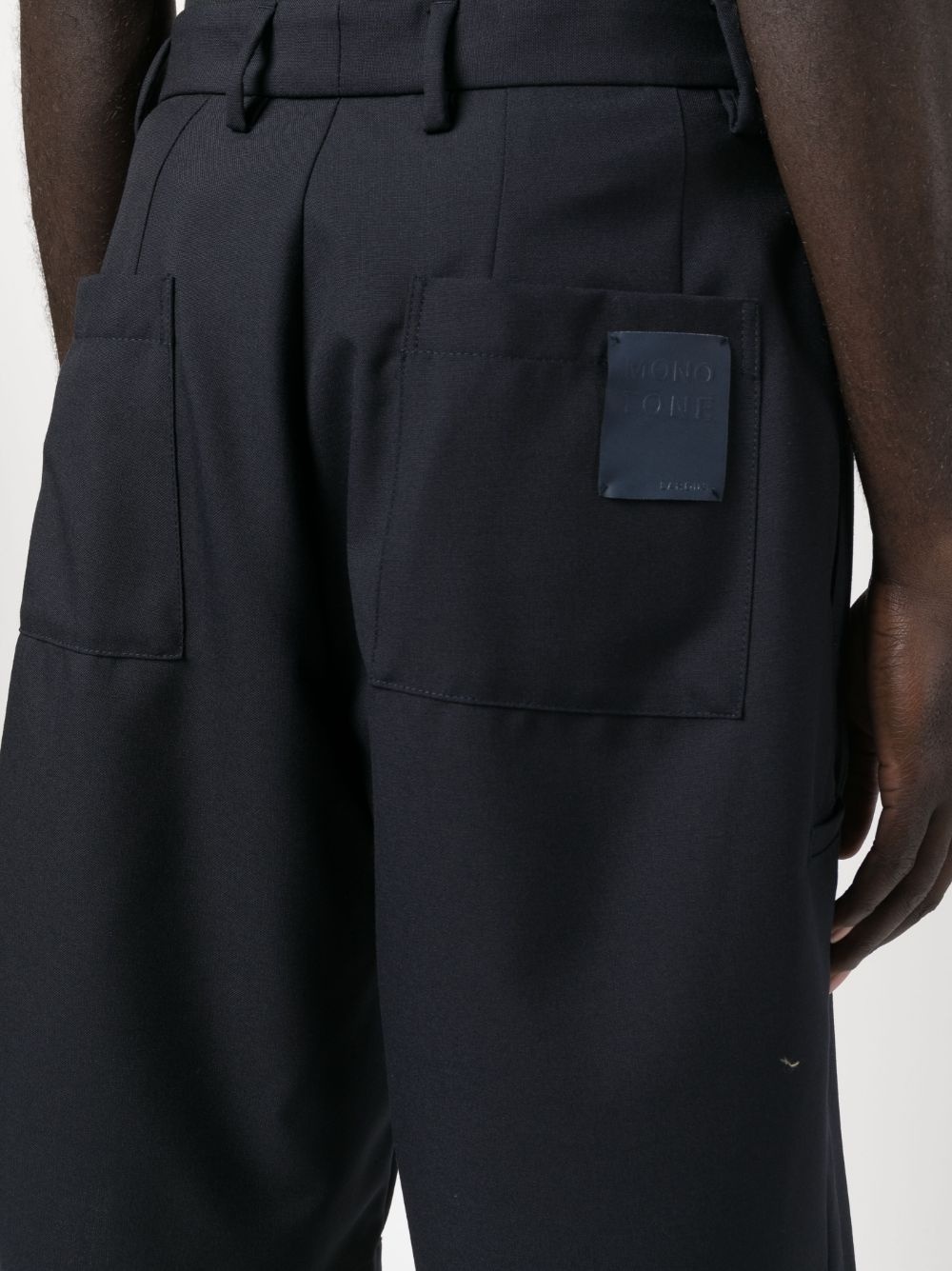 logo-patch bermuda shorts - 5