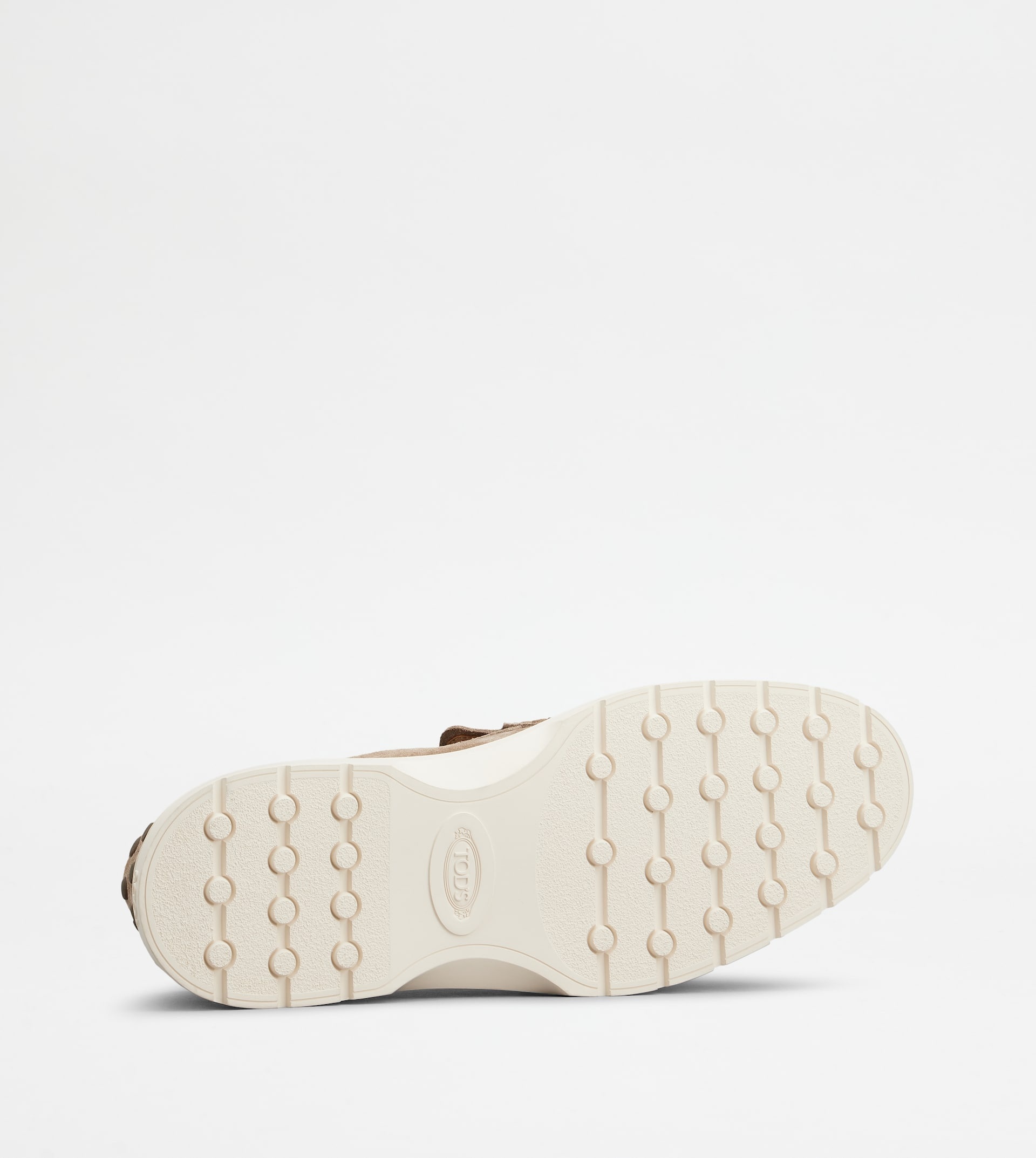 SLIPPER LOAFERS IN SUEDE - BEIGE - 4