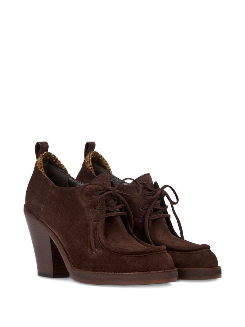 Etro 75mm suede pumps outlook