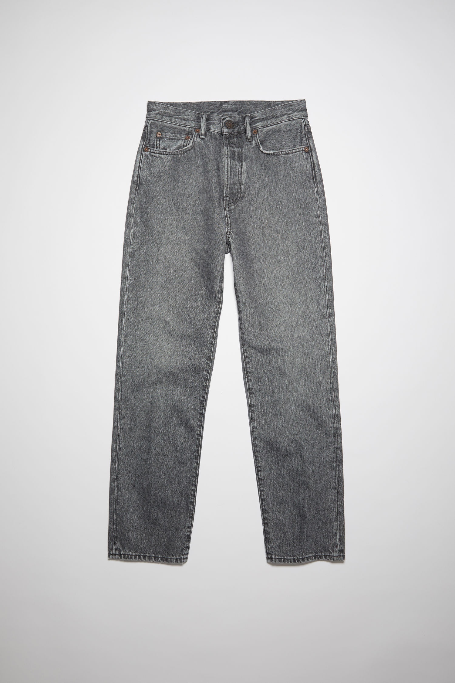 Straight fit jeans - Grey - 1