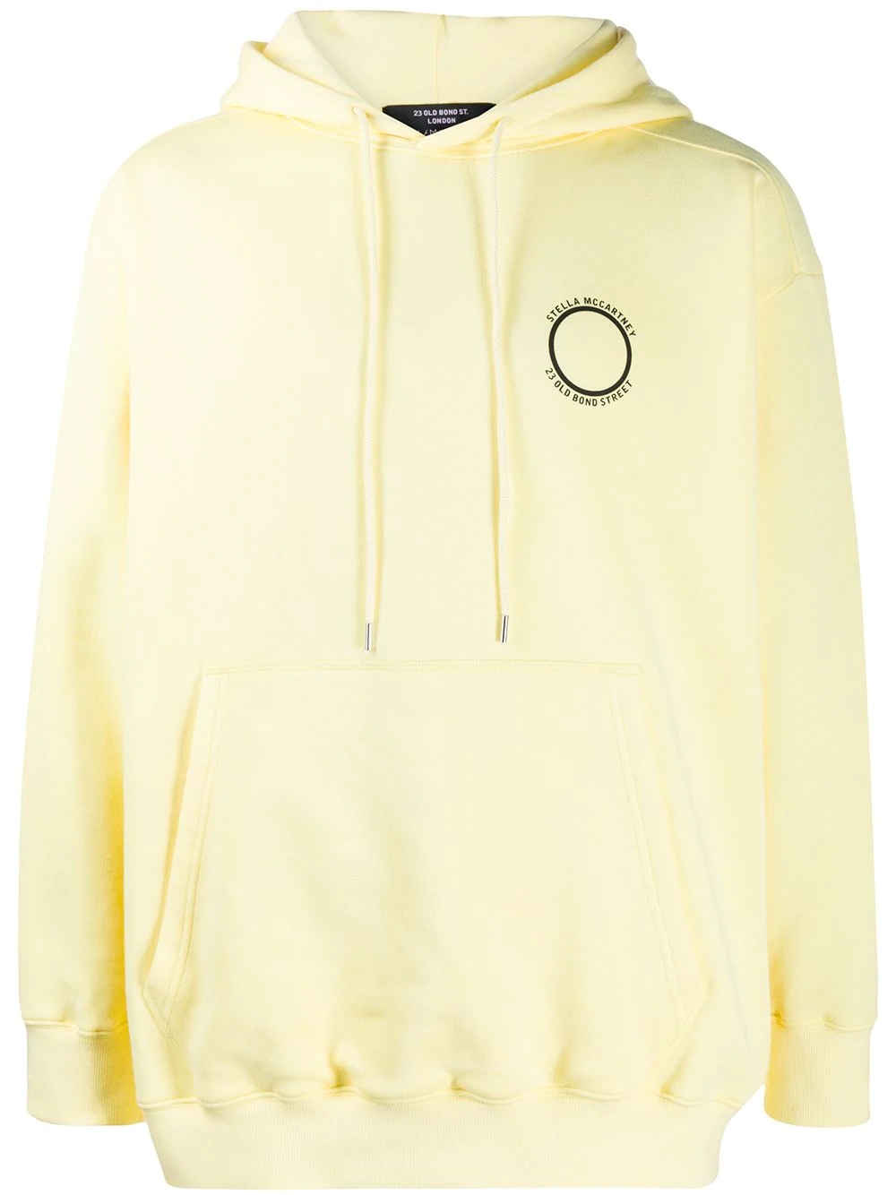 logo-print hoodie - 1