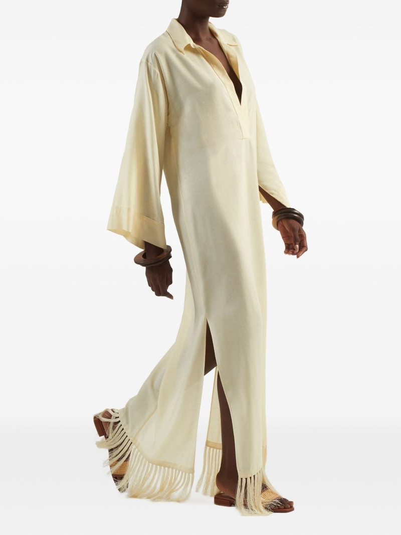 Bordighera fringe-trimmed maxi dress 3