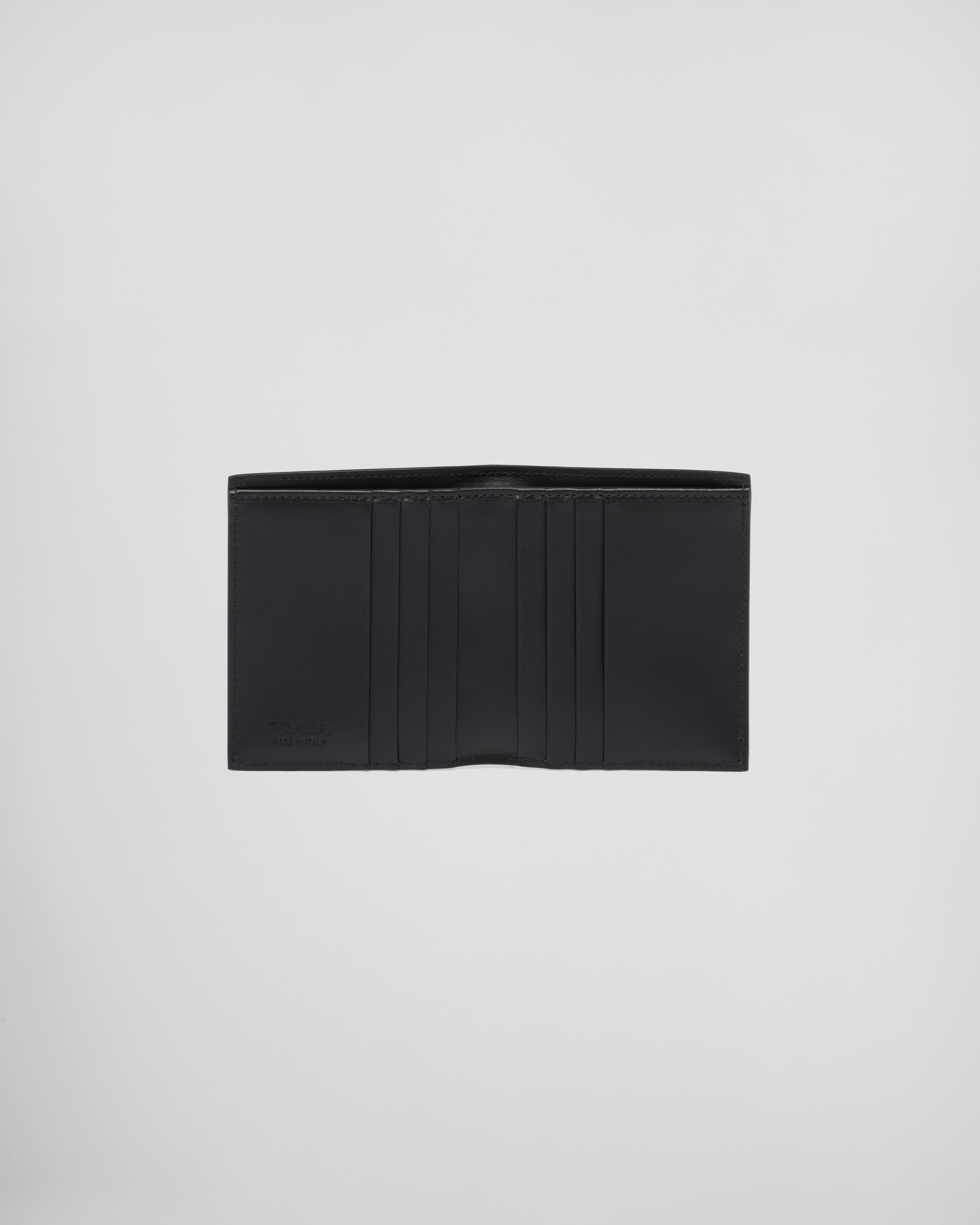 Brushed leather wallet - 4