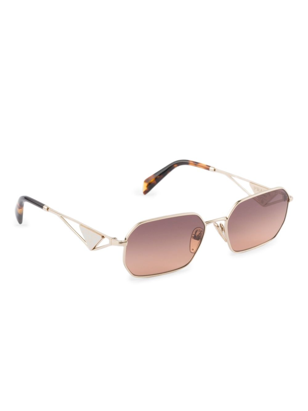 triangle-logo sunglasses - 2