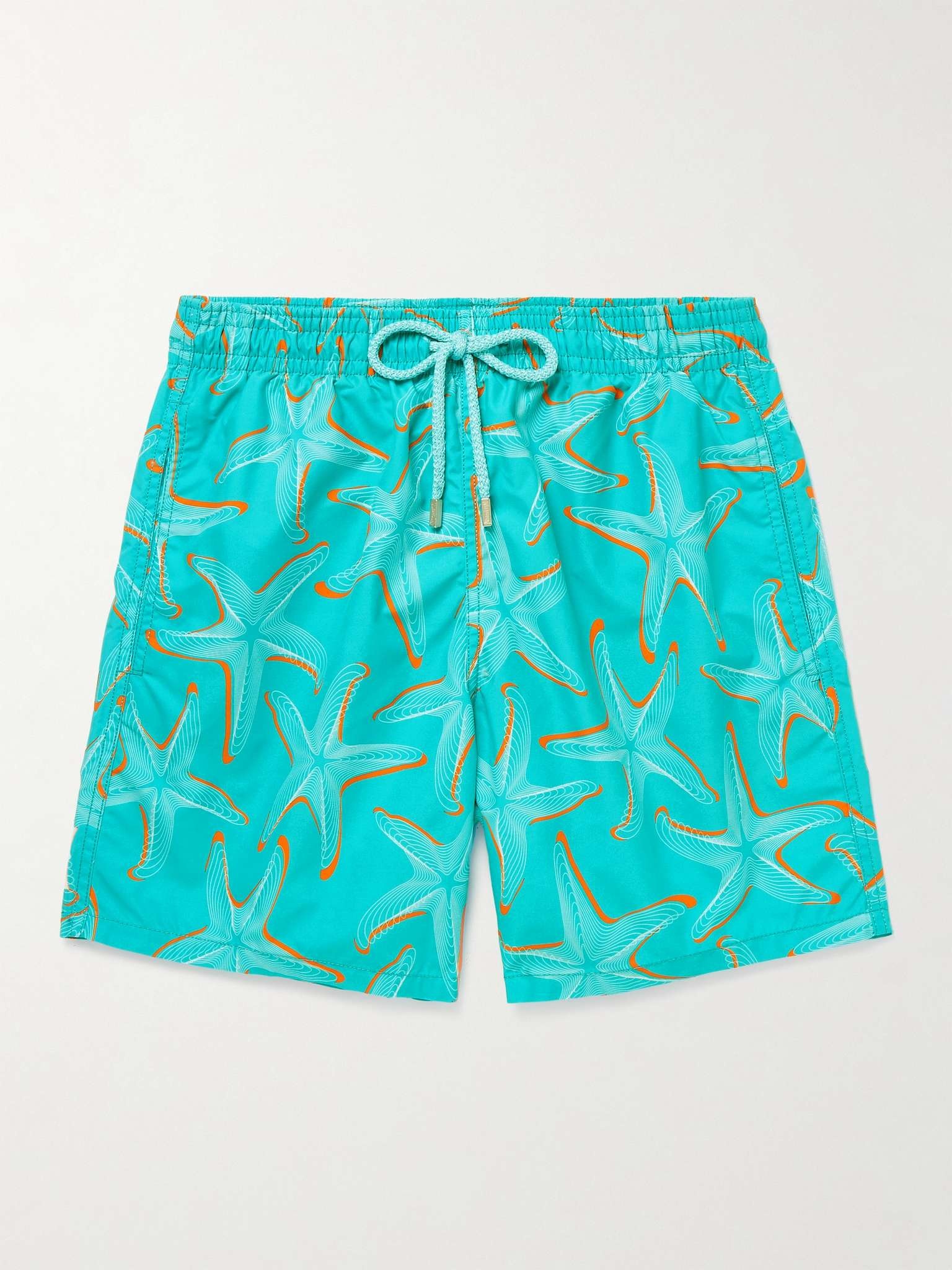 Moorea Mid-Length Printed Swim Shorts - 1