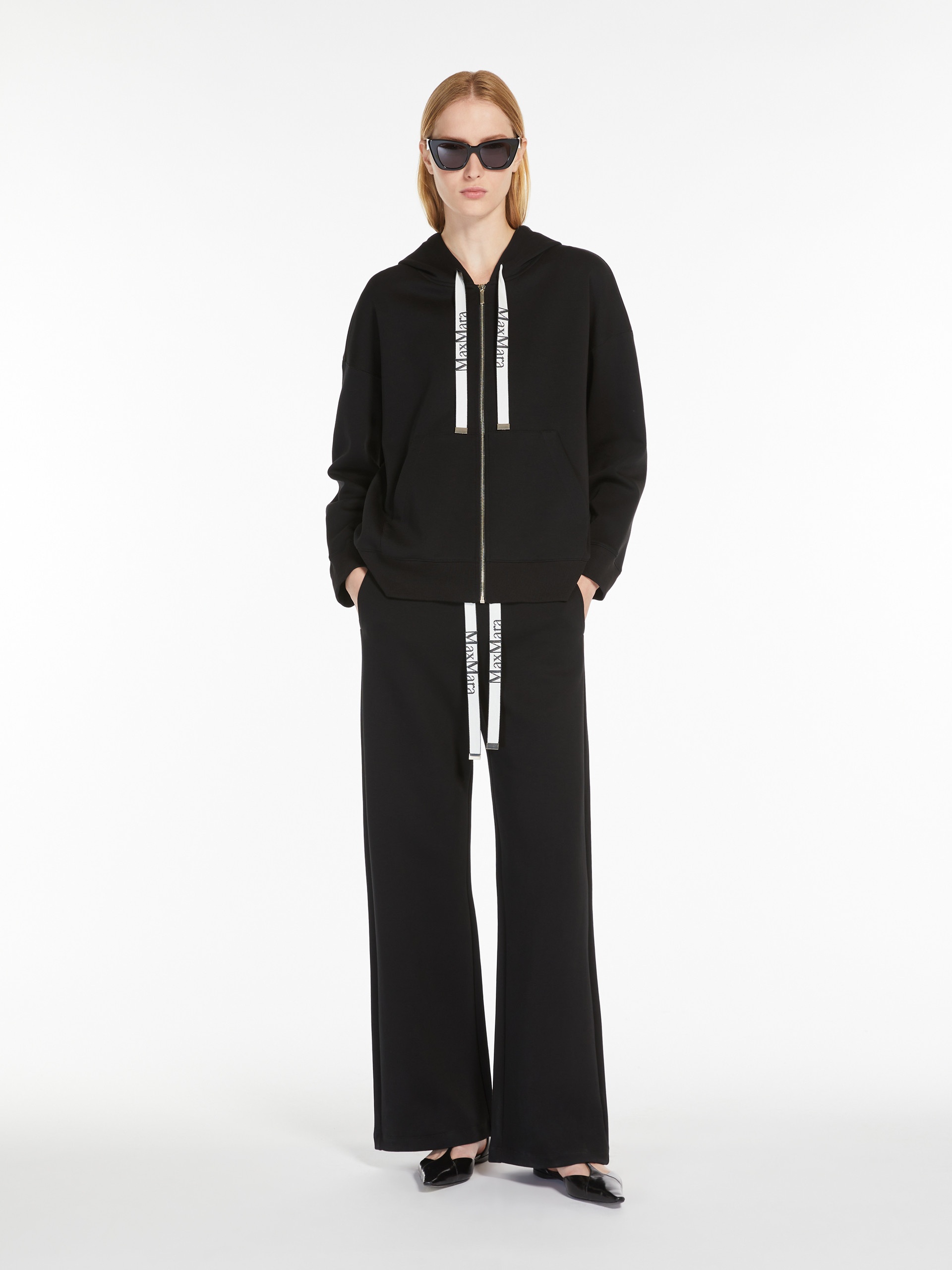 JOUR Technical cotton jersey sweatshirt - 2