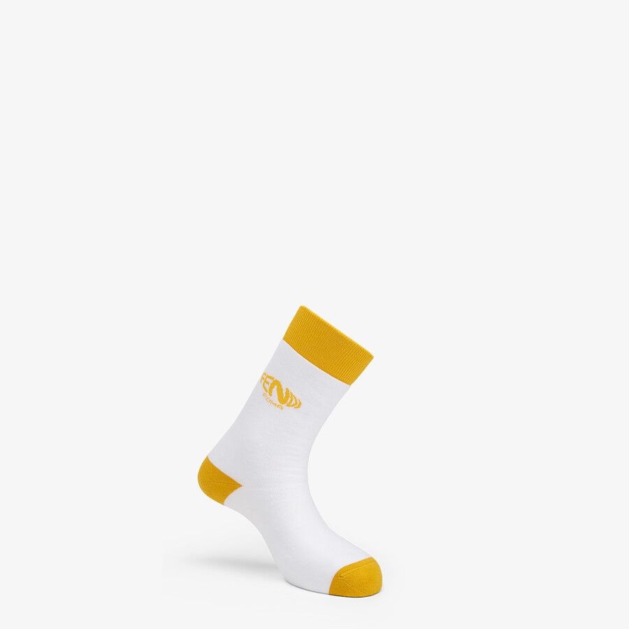 White cotton socks - 1